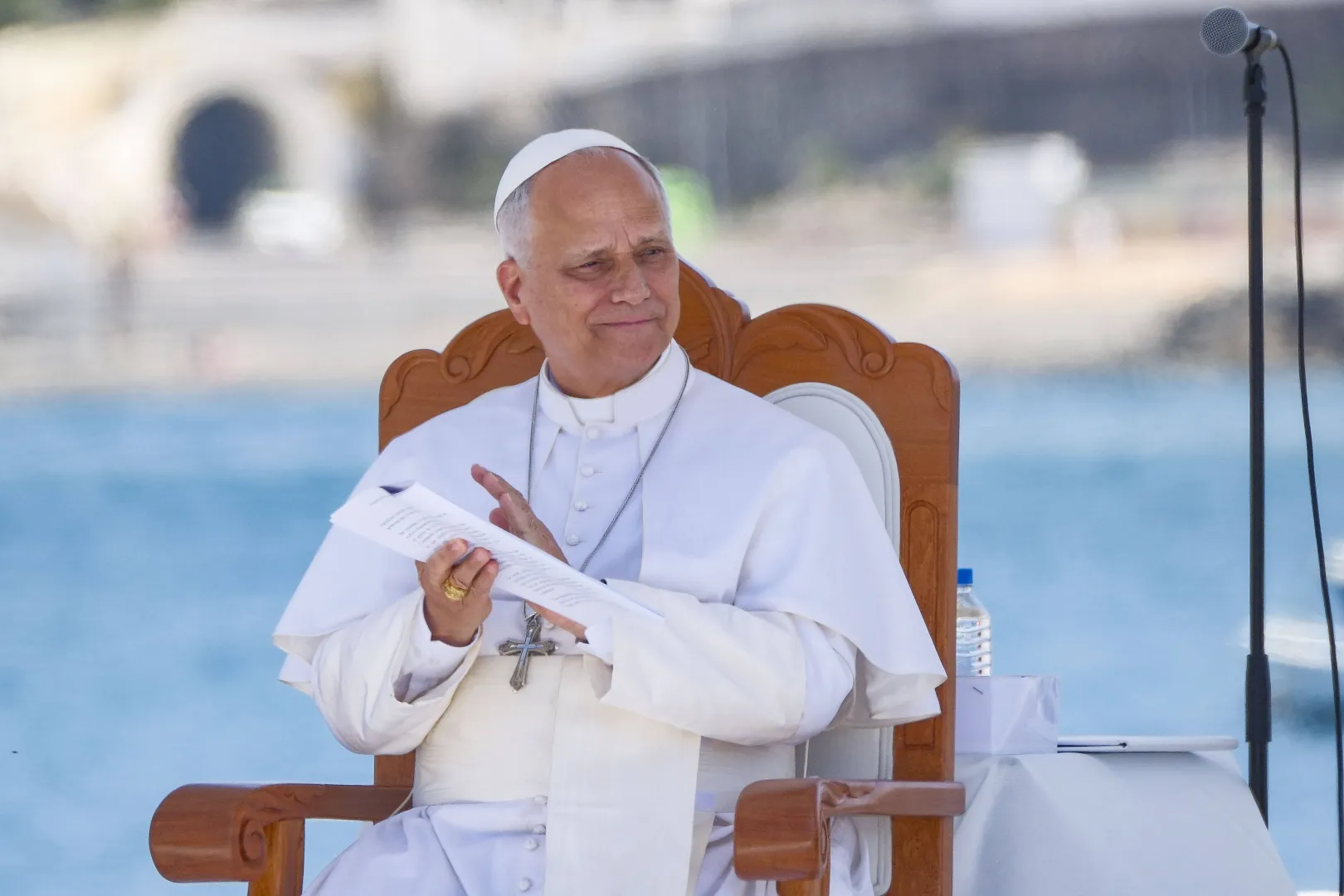 Papież Leon XIV Fot. PAP/EPA/Angel Medina G.