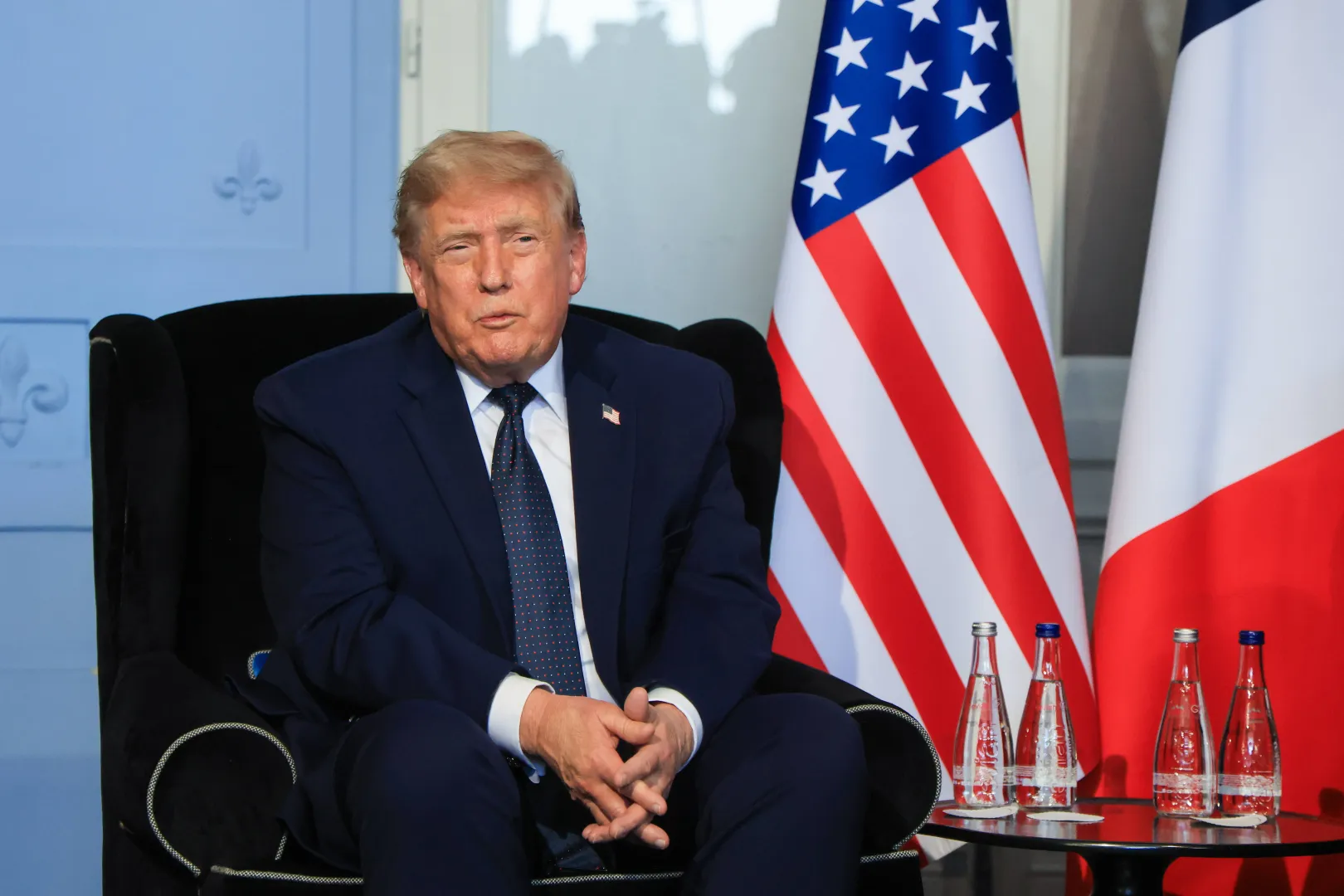 Donald Trump. Fot. PAP/EPA/LUDOVIC MARIN
