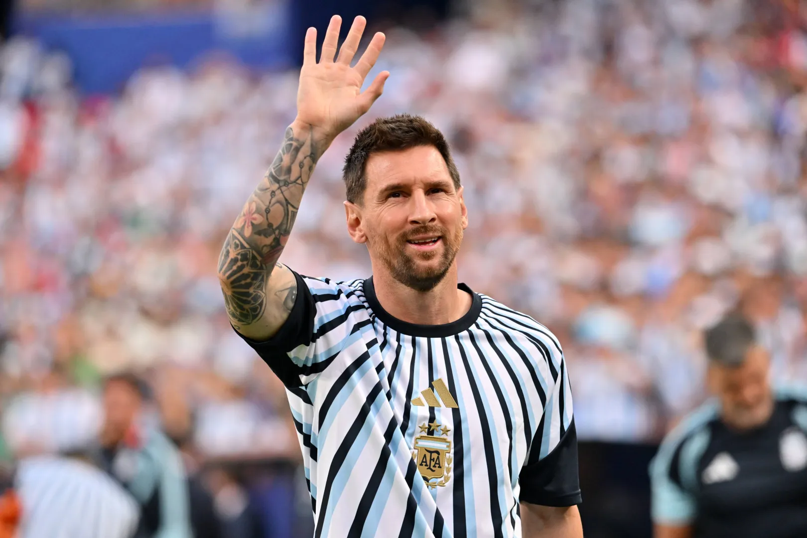 Leo Messi. Fot. PAP/EPA/AMY KONTRAS 