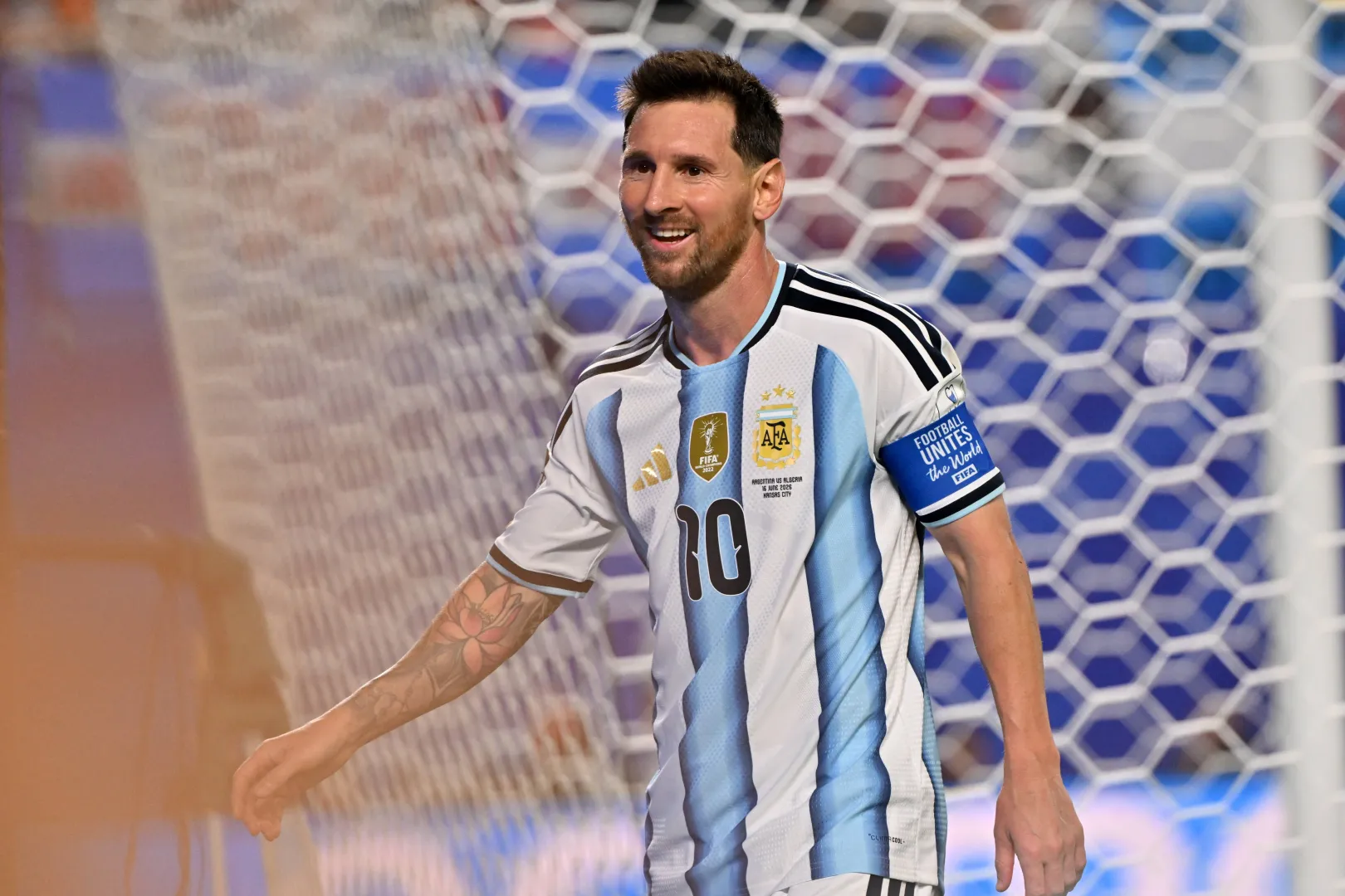 Lionel Messi Fot. PAP/EPA/AMY KONTRAS