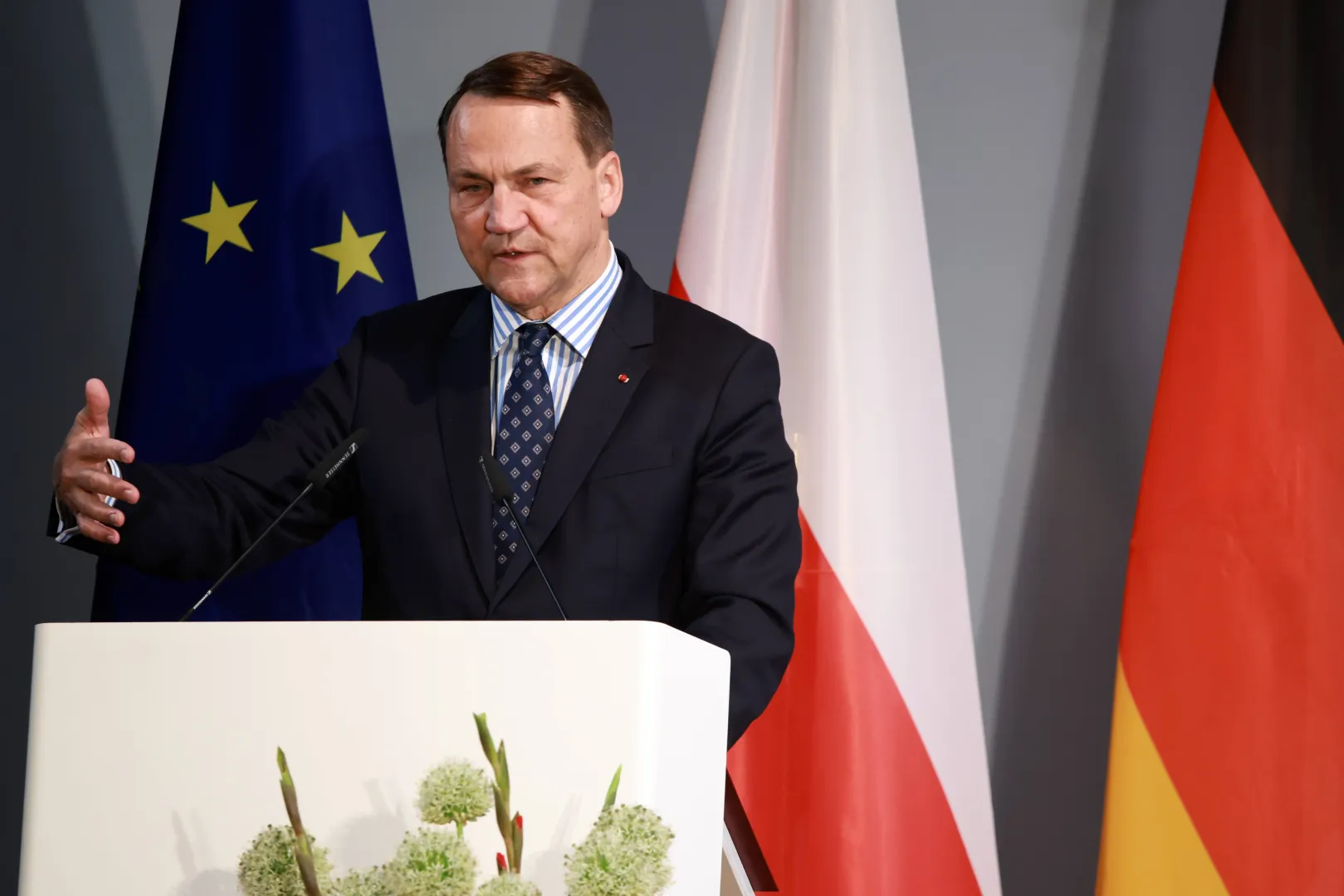 Radosław Sikorski. Fot. EPA/CLEMENS BILAN