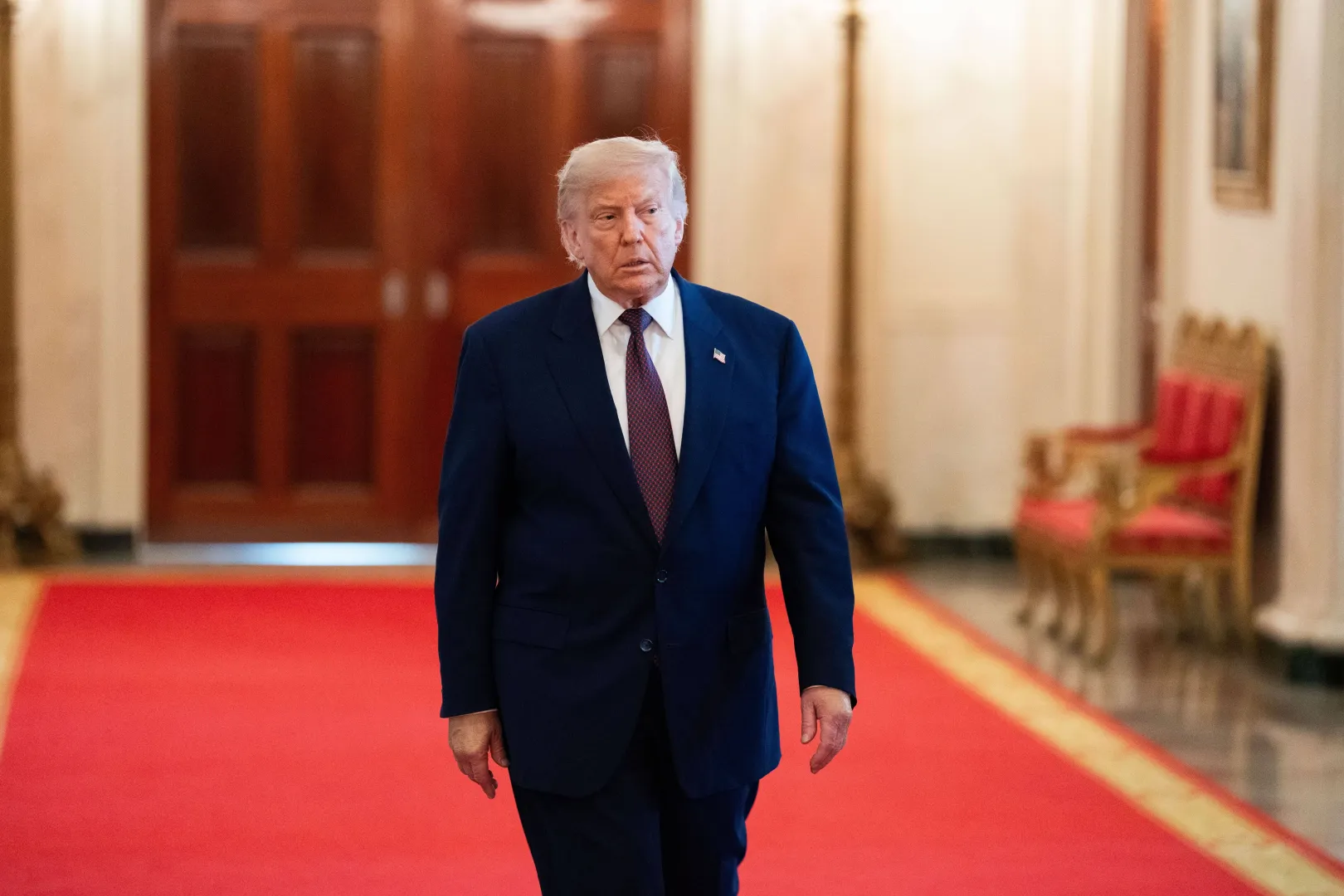 Donald Trump Fot. PAP/EPA/Aaron Schwartz via CNP / POOL