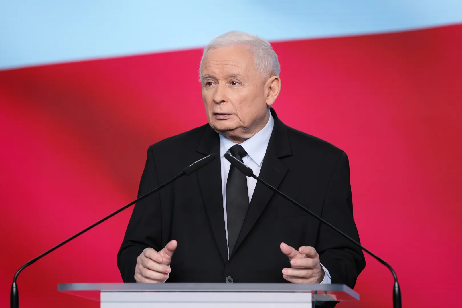 Prezes PiS Jarosław Kaczyński. Fot. PAP/Paweł Supernak