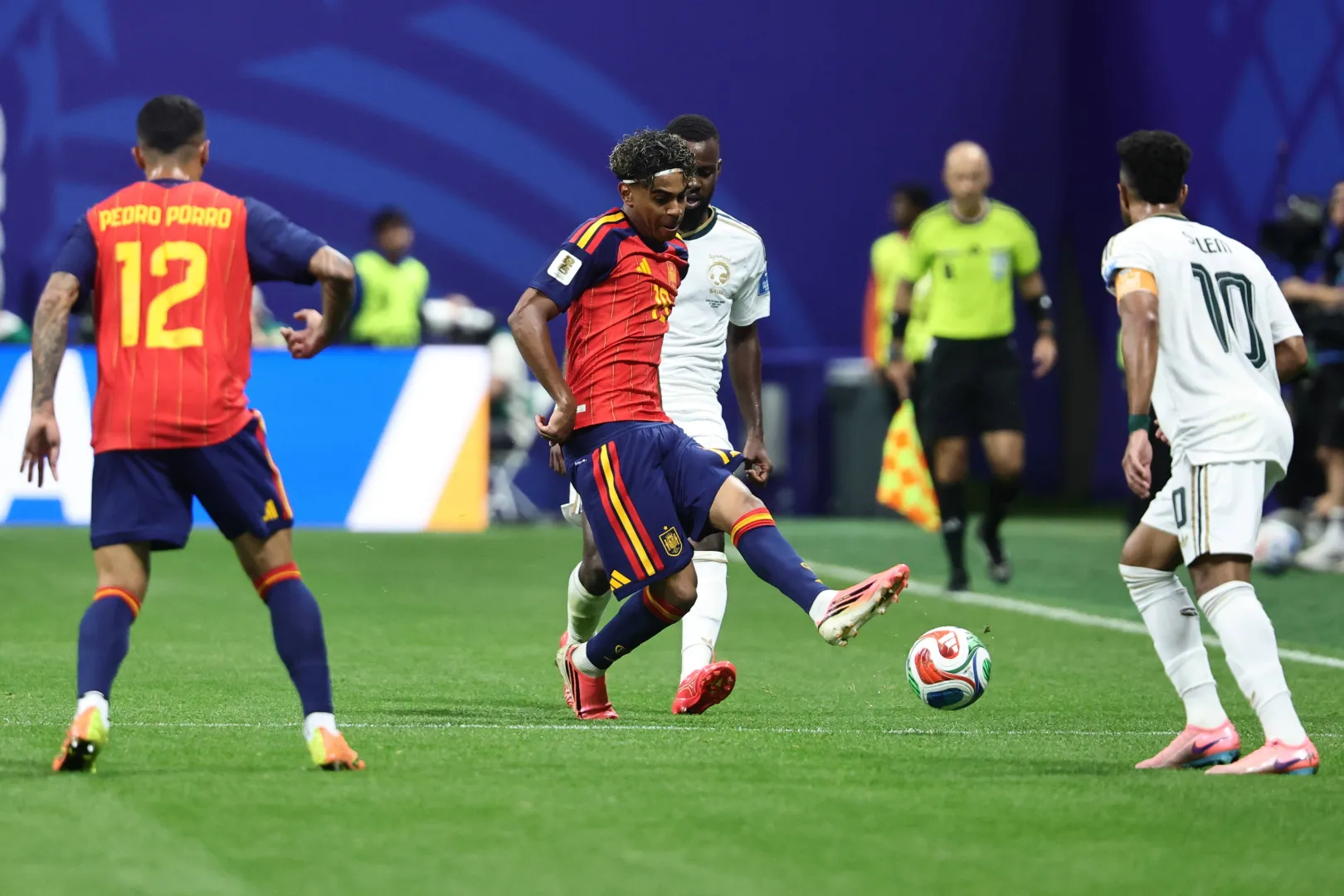 Lamine Yamal. Fot. PAP/EPA/RONALD WITTEK