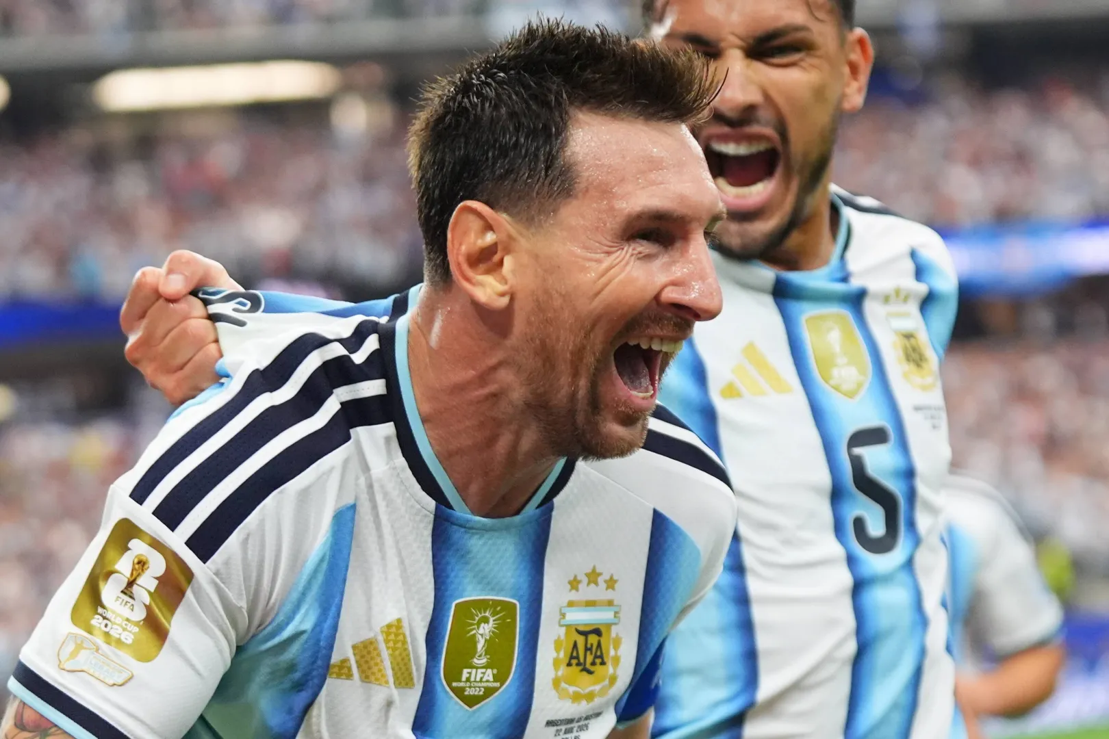 Lionel Messi. Fot. PAP/EPA/JEFFREY MCWHORTER