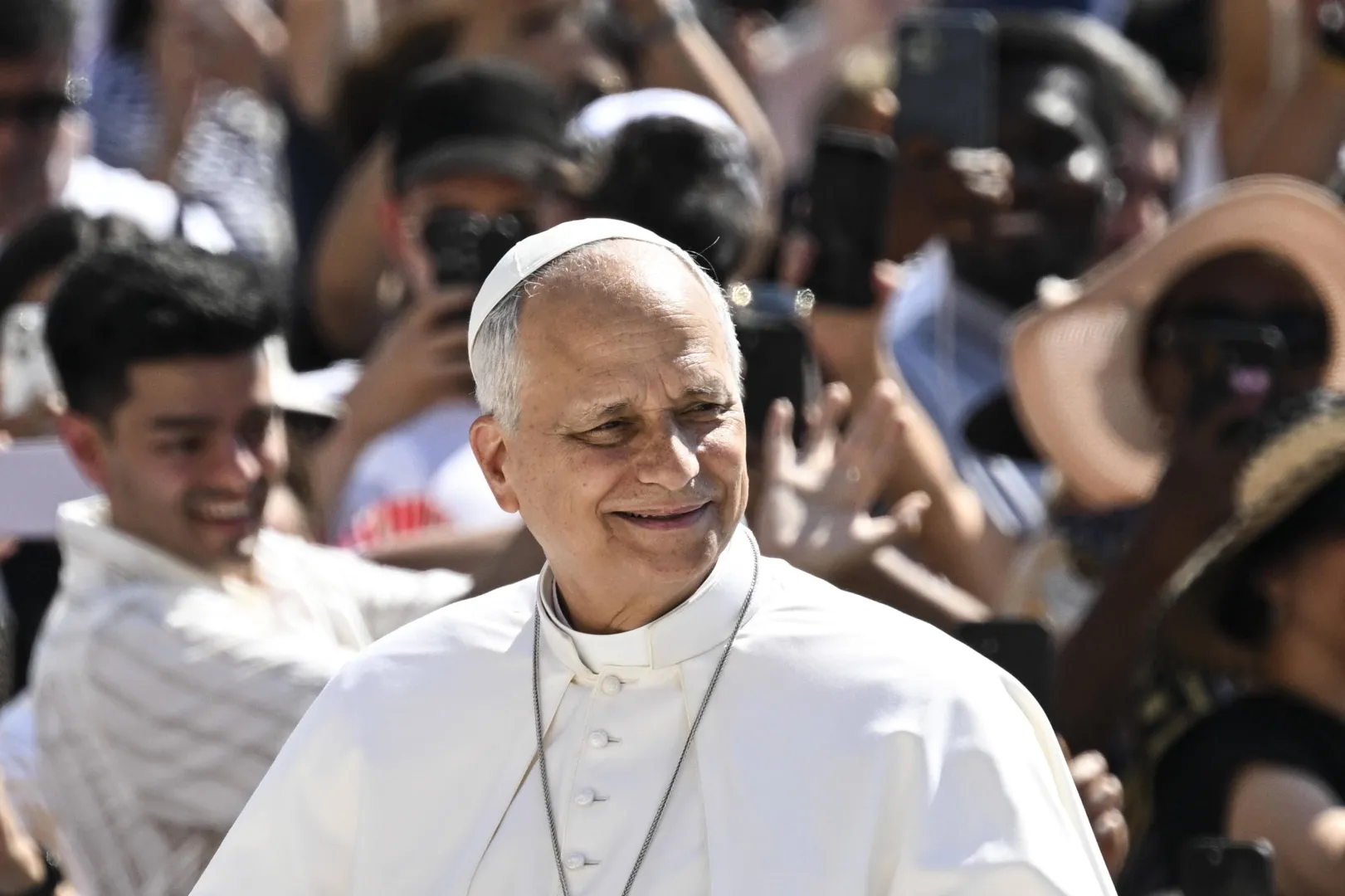 Papież Leon XIV. Fot. EPA/RICCARDO ANTIMIANI