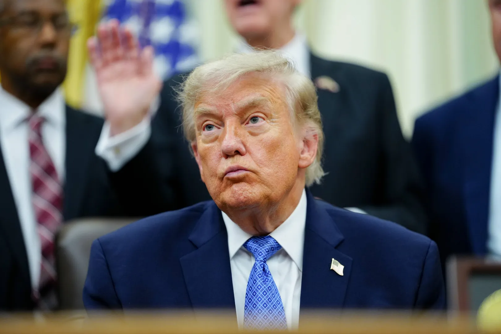 Donald Trump Fot. PAP/EPA/Aaron Schwartz