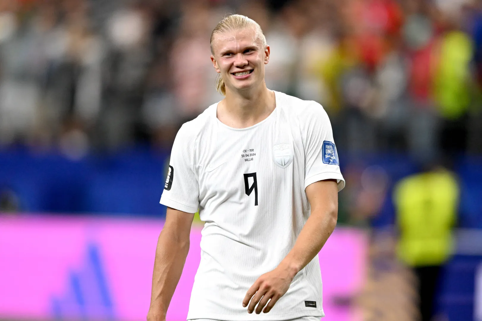 Erling Haaland. Fot. PAP/EPA/ALBERT PENA 