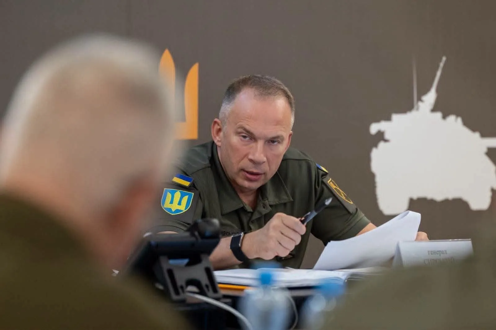 Александр Сырский. Fot. Facebook/ Головнокомандувач ЗС України / CinC AF of Ukraine