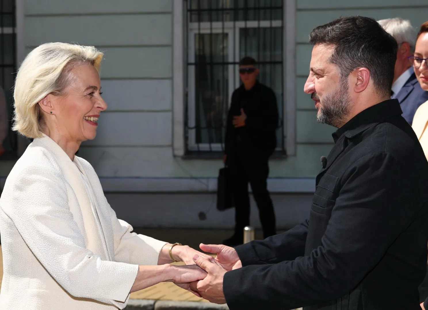 Киев. Урсула фон дер Ляйен и Владимир Зеленский. Fot. Х@vonderleyen