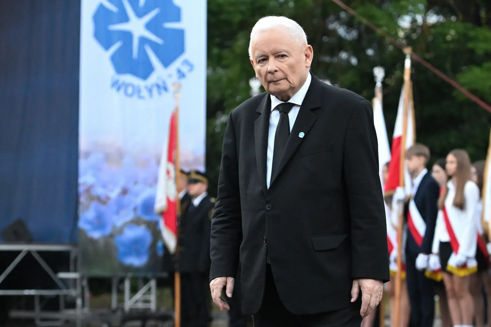 Prezes PiS Jarosław Kaczyński. Fot. PAP/PAP/Wojtek Jargiło