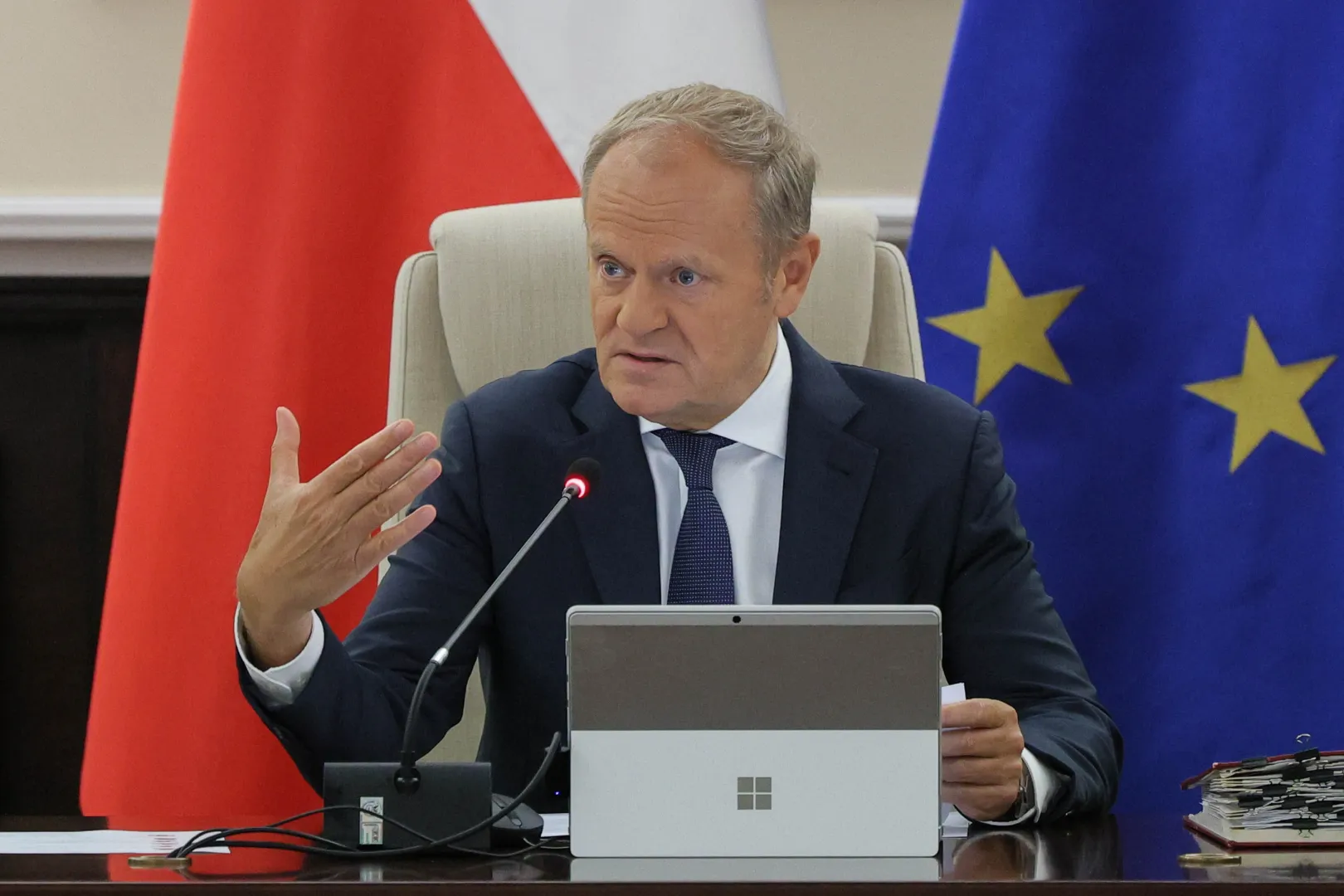Donald Tusk Fot. PAP/Paweł Supernak