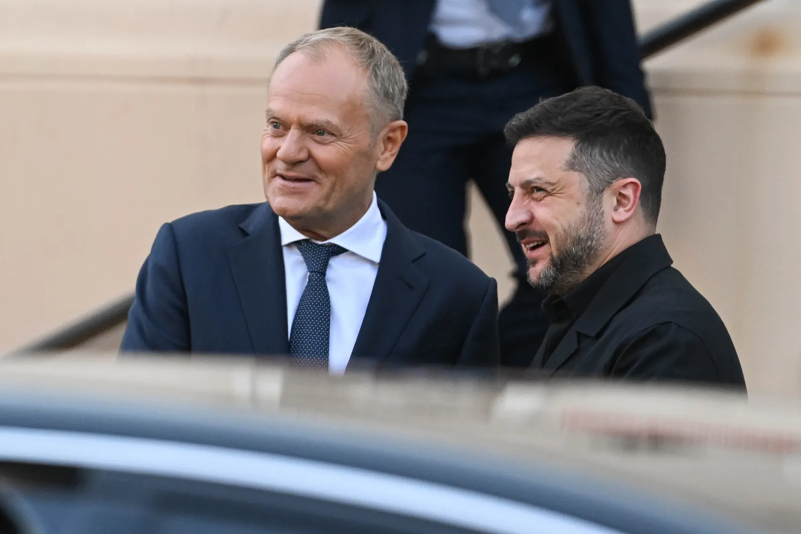 Donald Tusk, Wołodymyr Zełenski Fot. PAP/Wojtek Jargiło