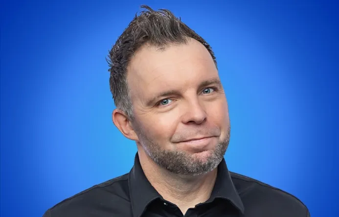 Marcin Wójcik. Fot. mazurskanockabaretowa/materiały prasowe