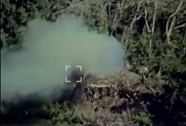 Rumuńskie ministerstwo obrony: F-16 zestrzelił kolejnego drona, który naruszył naszą przestrzeń powietrzną. Fot. screen/Defense of Ukraine (zdjęcie ilustracyjne)