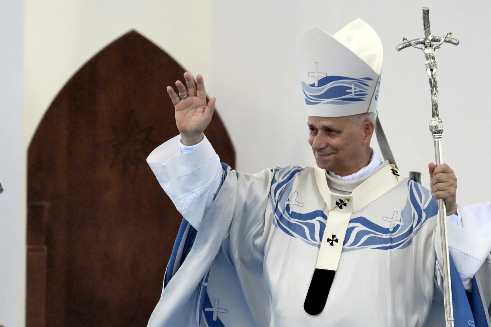 Papież Leon XIV Fot. EPA/CIRO FUSCO
