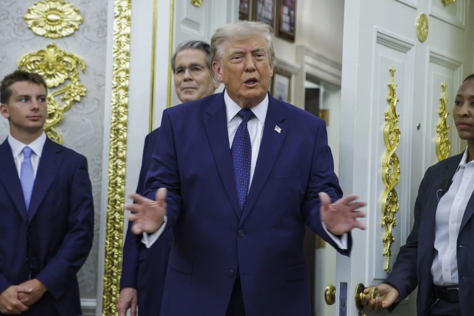 Donald Trump Fot. PAP/EPA/SHAWN THEW / POOL