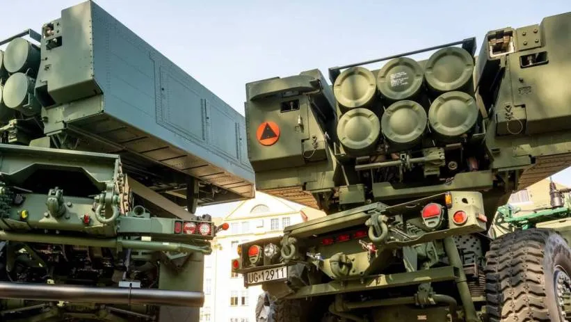 System rakietowy HIMARS. Fot. PAP/Tytus Żmijewski