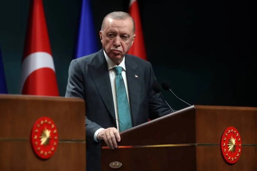 Recep Tayyip Erdogan, fot. PAP/EPA/NECATI SAVAS