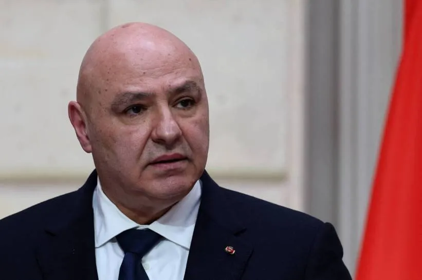 Prezydent Libanu Joseph Aoun Fot. PAP/EPA/Sarah Meyssonnier / POOL
