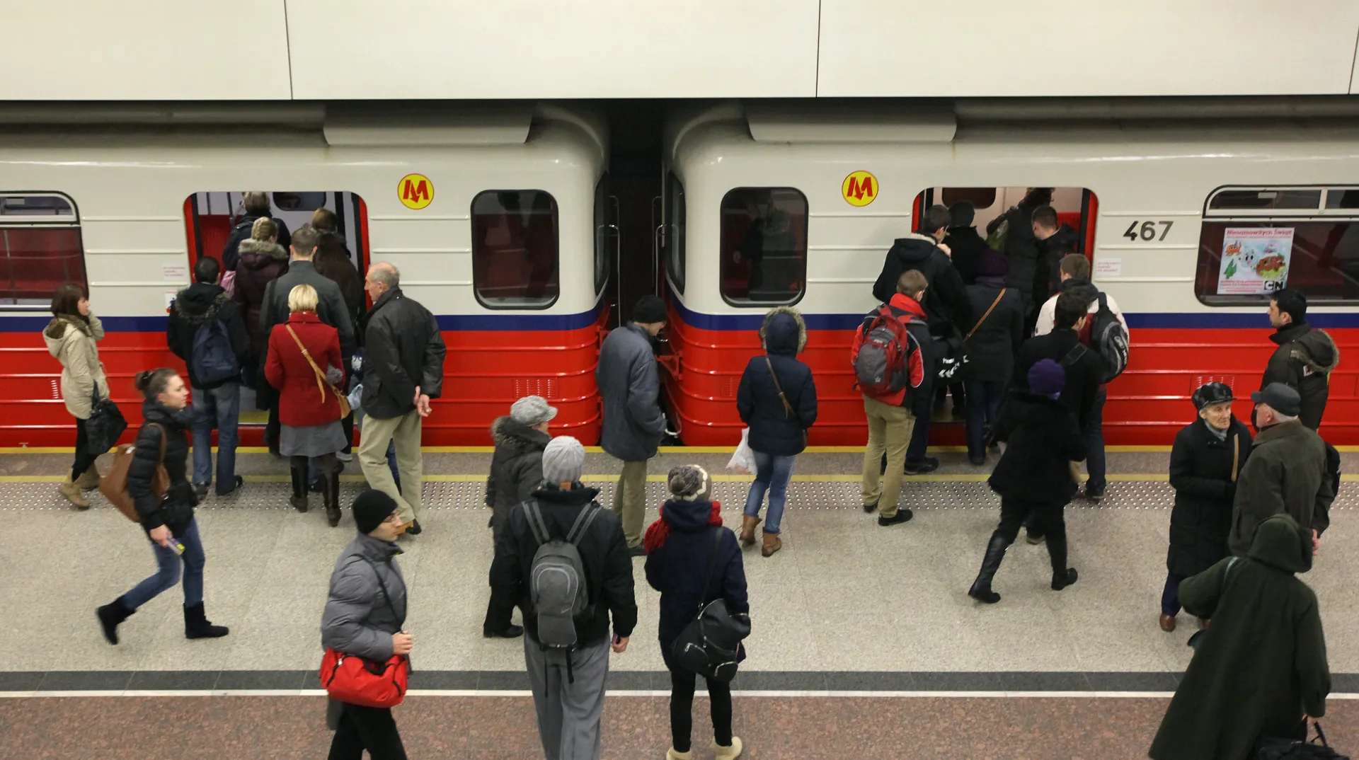 Metro M1. Zdj. ilustracyjne. Fot. PAP/Paweł Supernak
