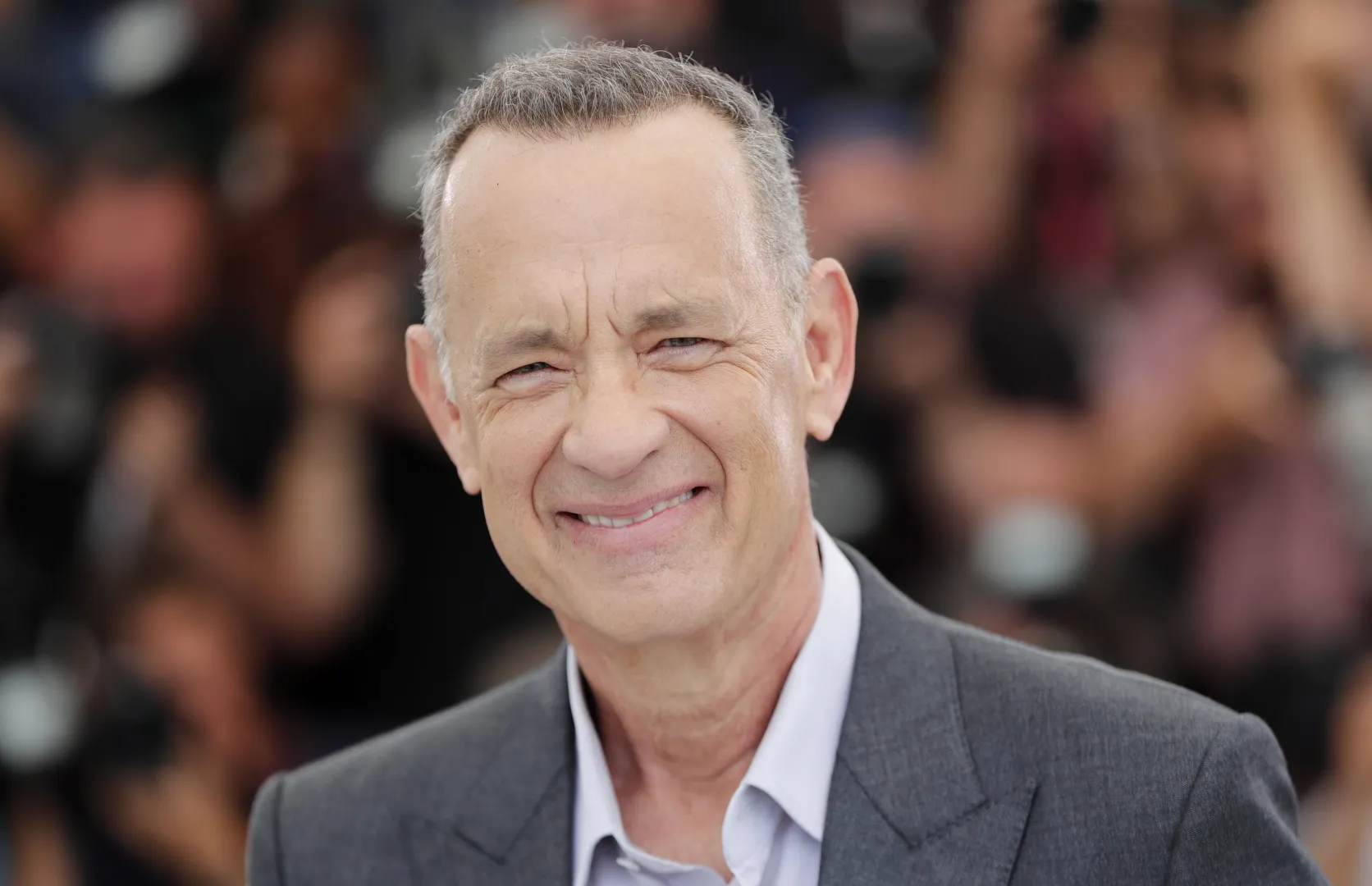Tom Hanks. Fot. PAP/EPA/GUILLAUME HORCAJUELO