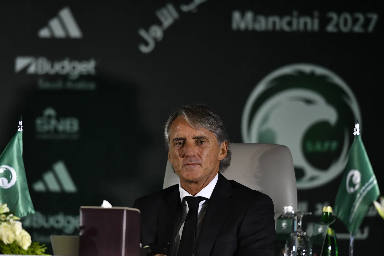 Roberto Mancini. Fot. PAP/EPA/STRINGER