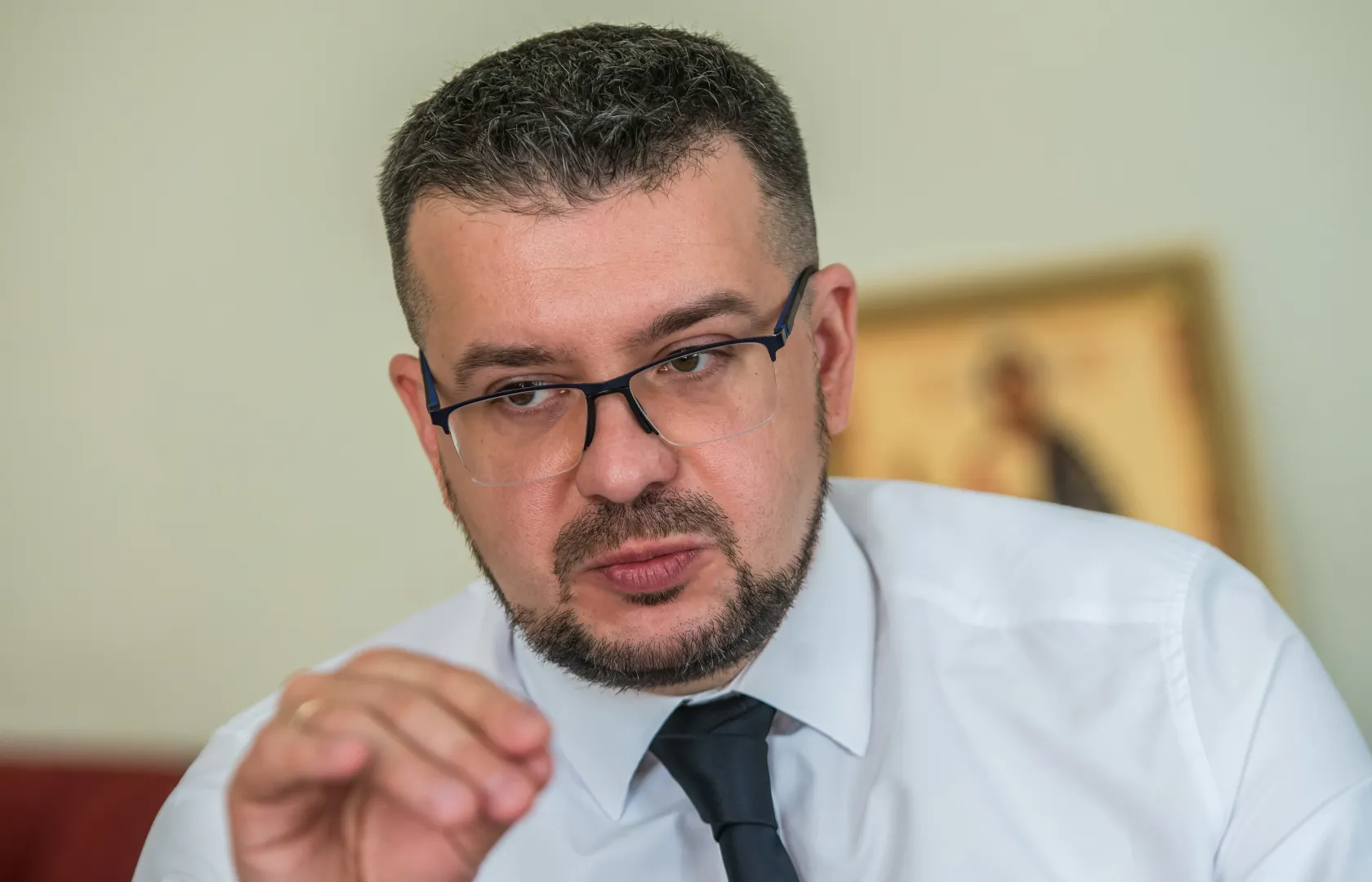Ołeksandr Ałfiorow Fot. PAP/Vladyslav Musiienko