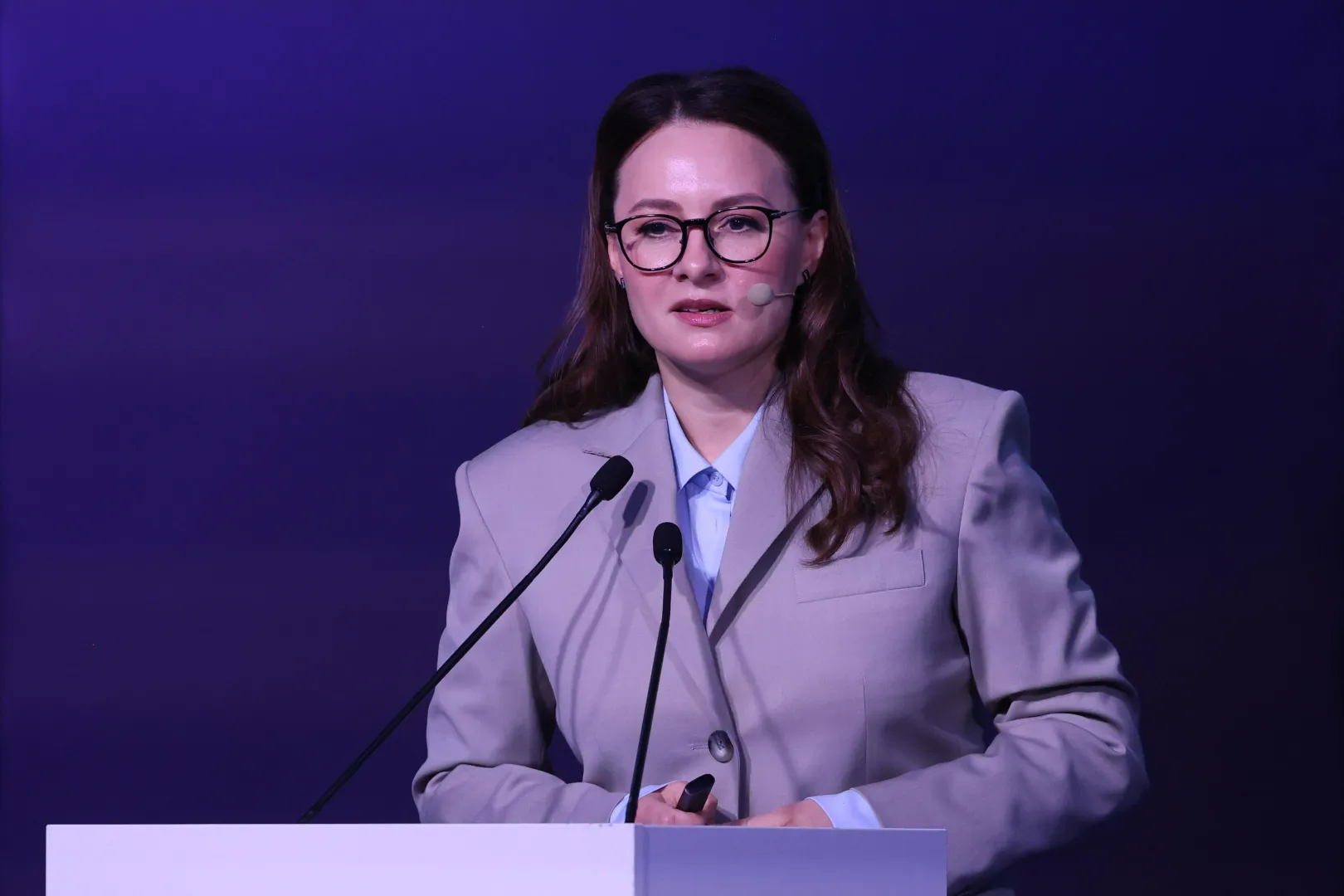 Premier Ukrainy Julia Swyrydenko. Fot. PAP/Viktor Kovalchuk