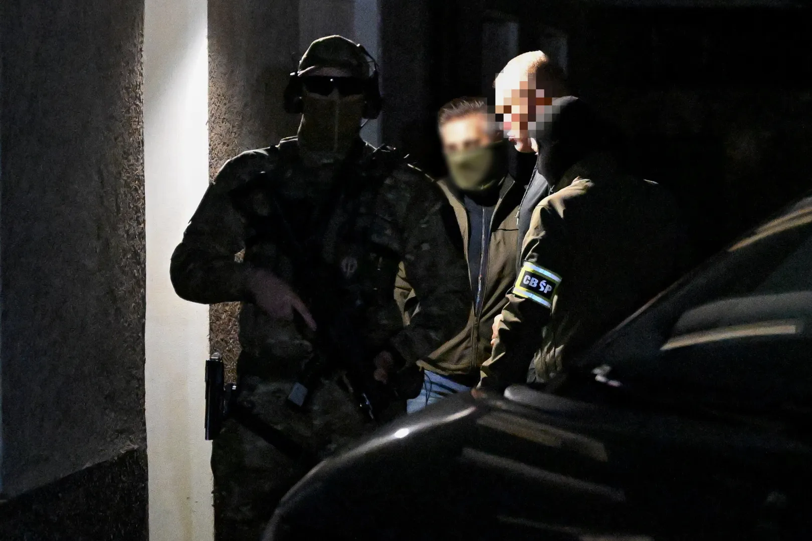  Patryk M. ps. Wielki Bu doprowadzany do Lubelskiego Wydziału Zamiejscowego Departamentu do Spraw Przestępczości Zorganizowanej i Korupcji Prokuratury Krajowej w Lublinie. Fot. PAP/Wojtek Jargiło 