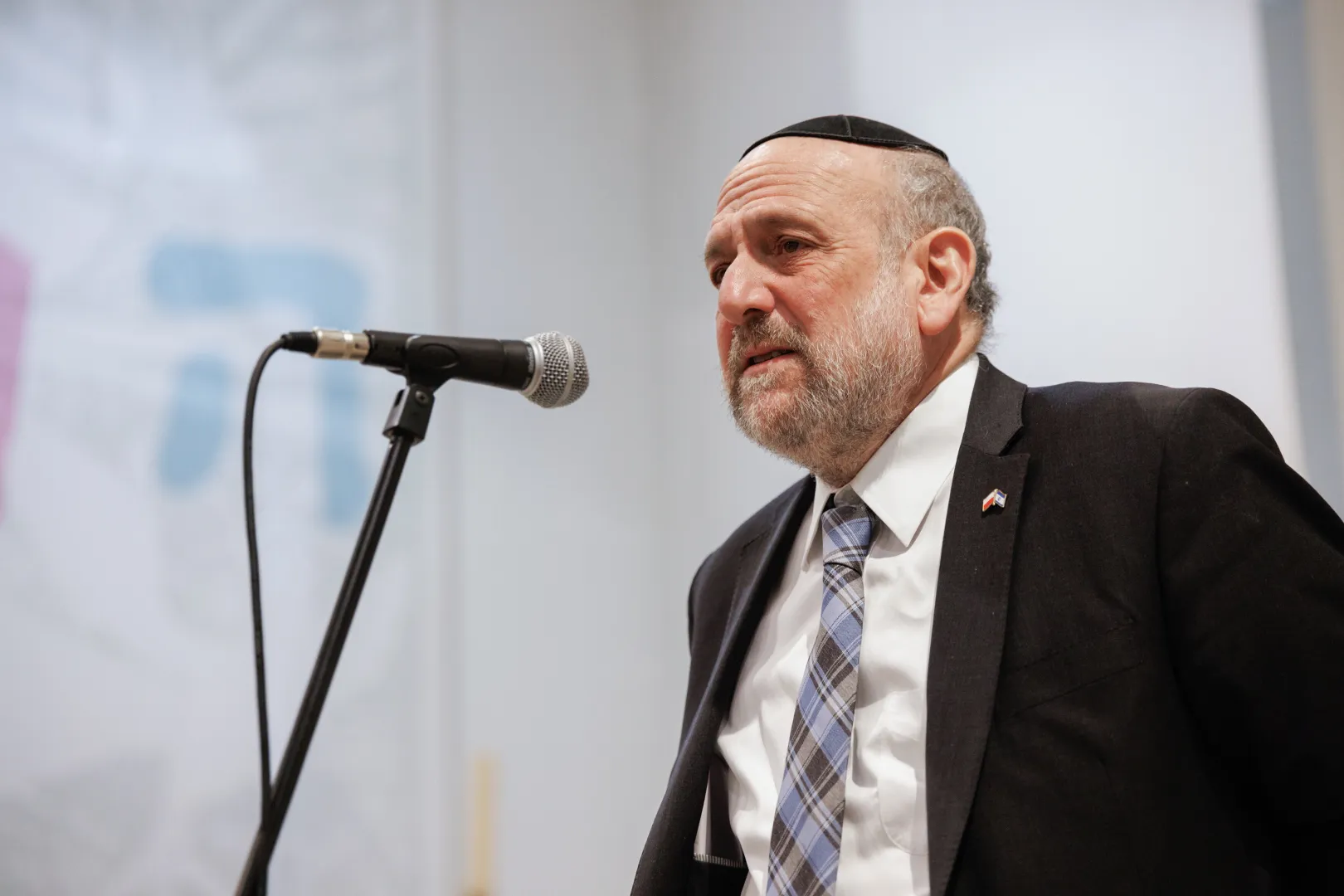 Michael Schudrich. Fot. PAP/Szymon Łabiński