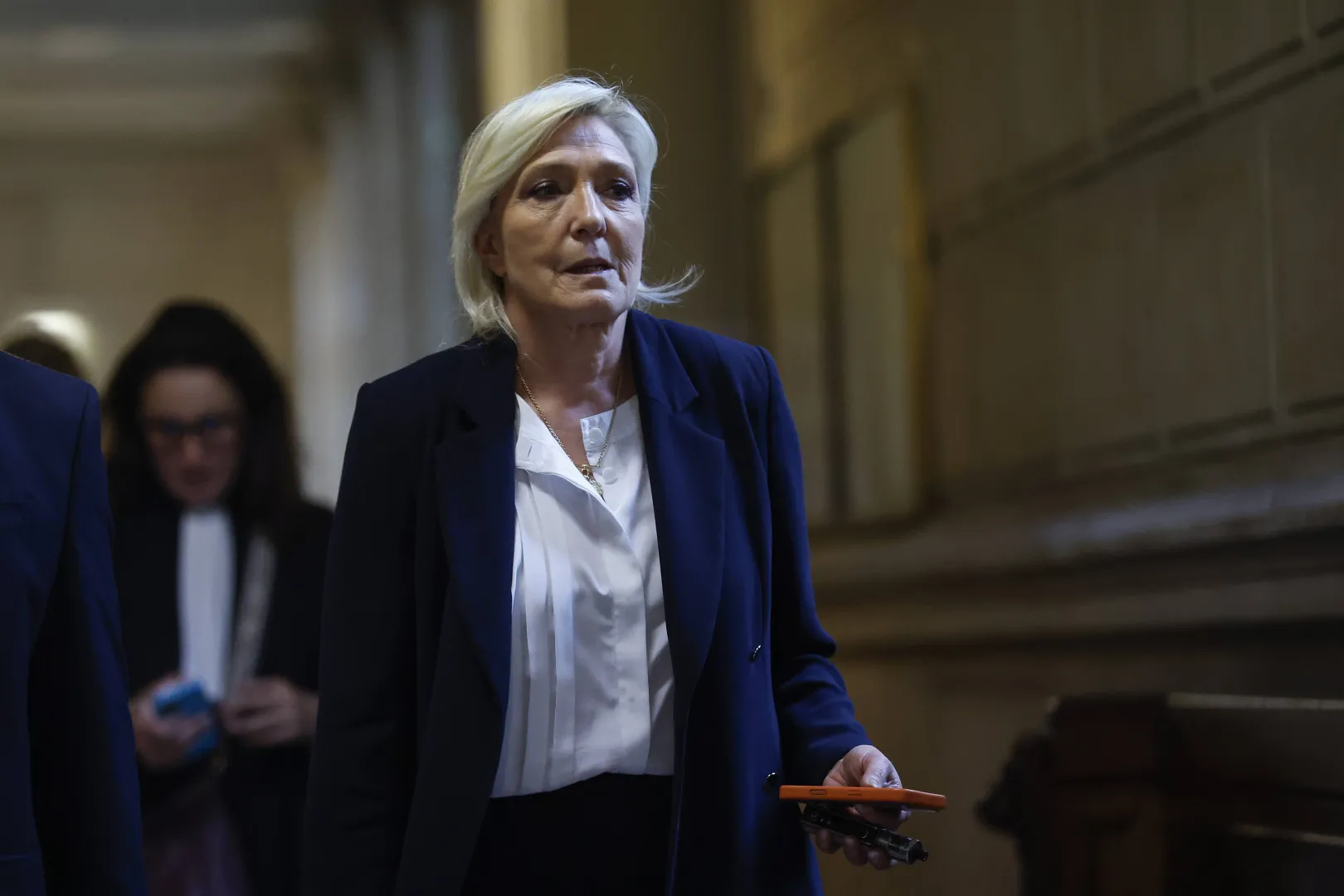 Marine Le Pen. Fot. PAP/EPA/YOAN VALAT