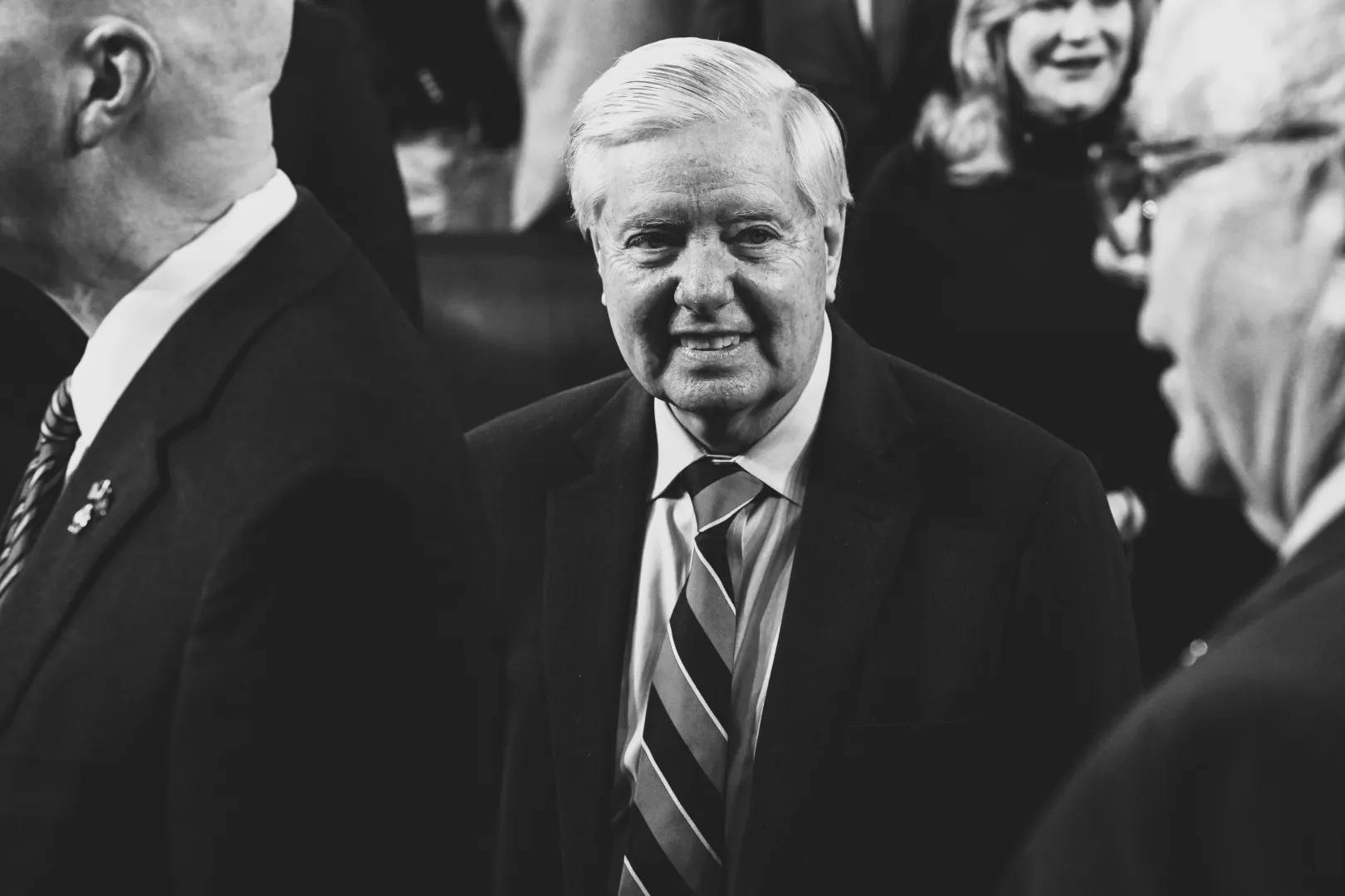 Lindsey Graham. Fot. PAP/EPA/KENNY HOLSTON / POOL