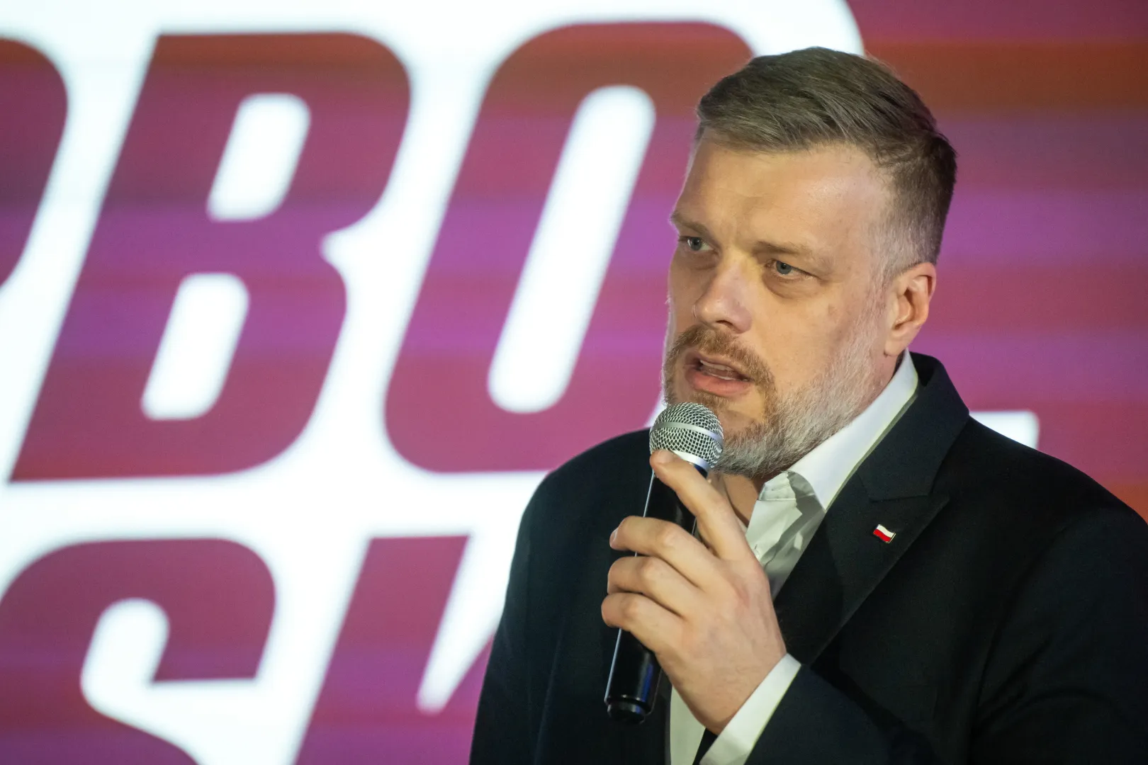 Adrian Zandberg. Fot. PAP/Tytus Żmijewski