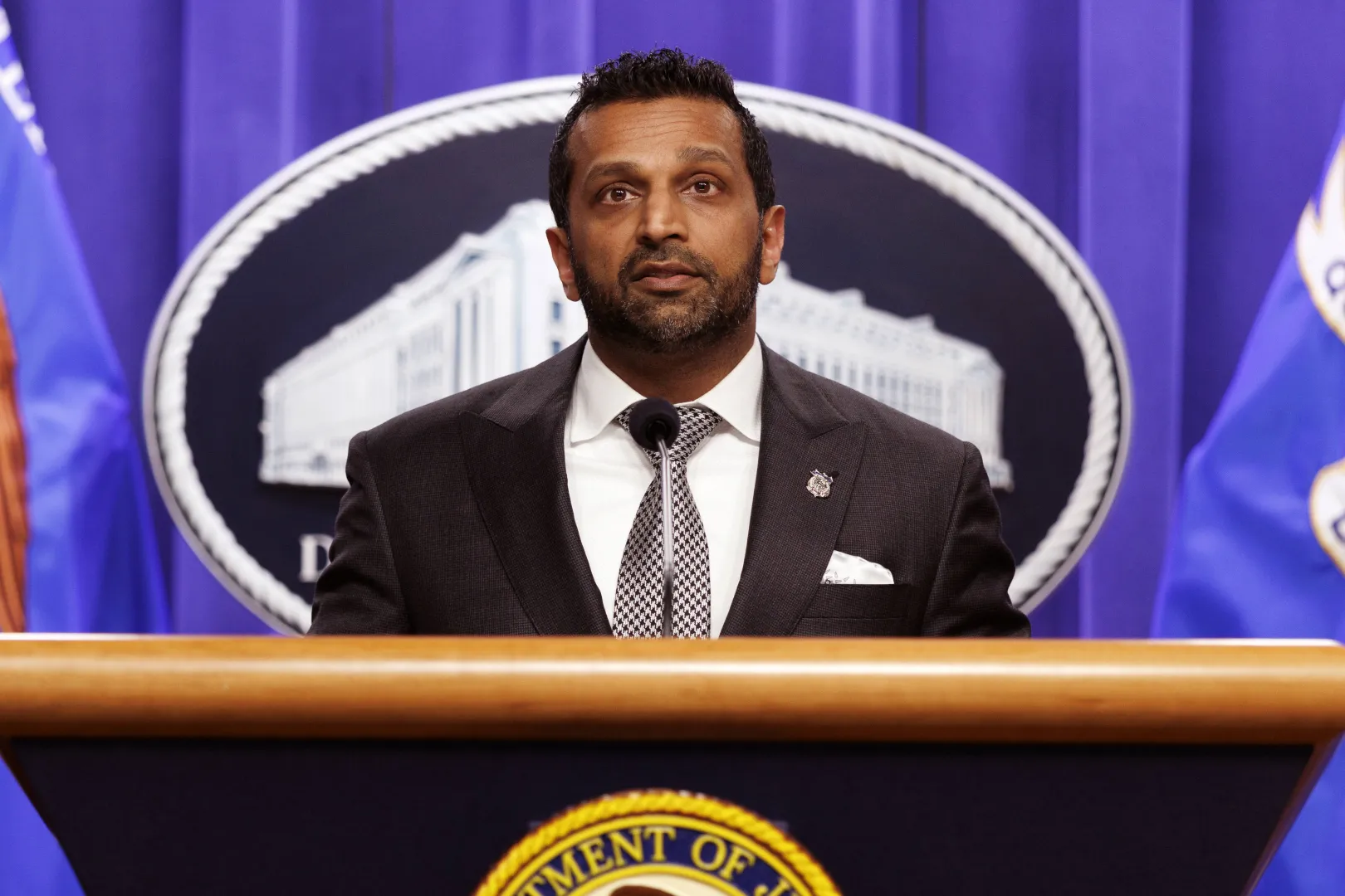 Kash Patel. Fot. PAP/EPA/WILL OLIVER