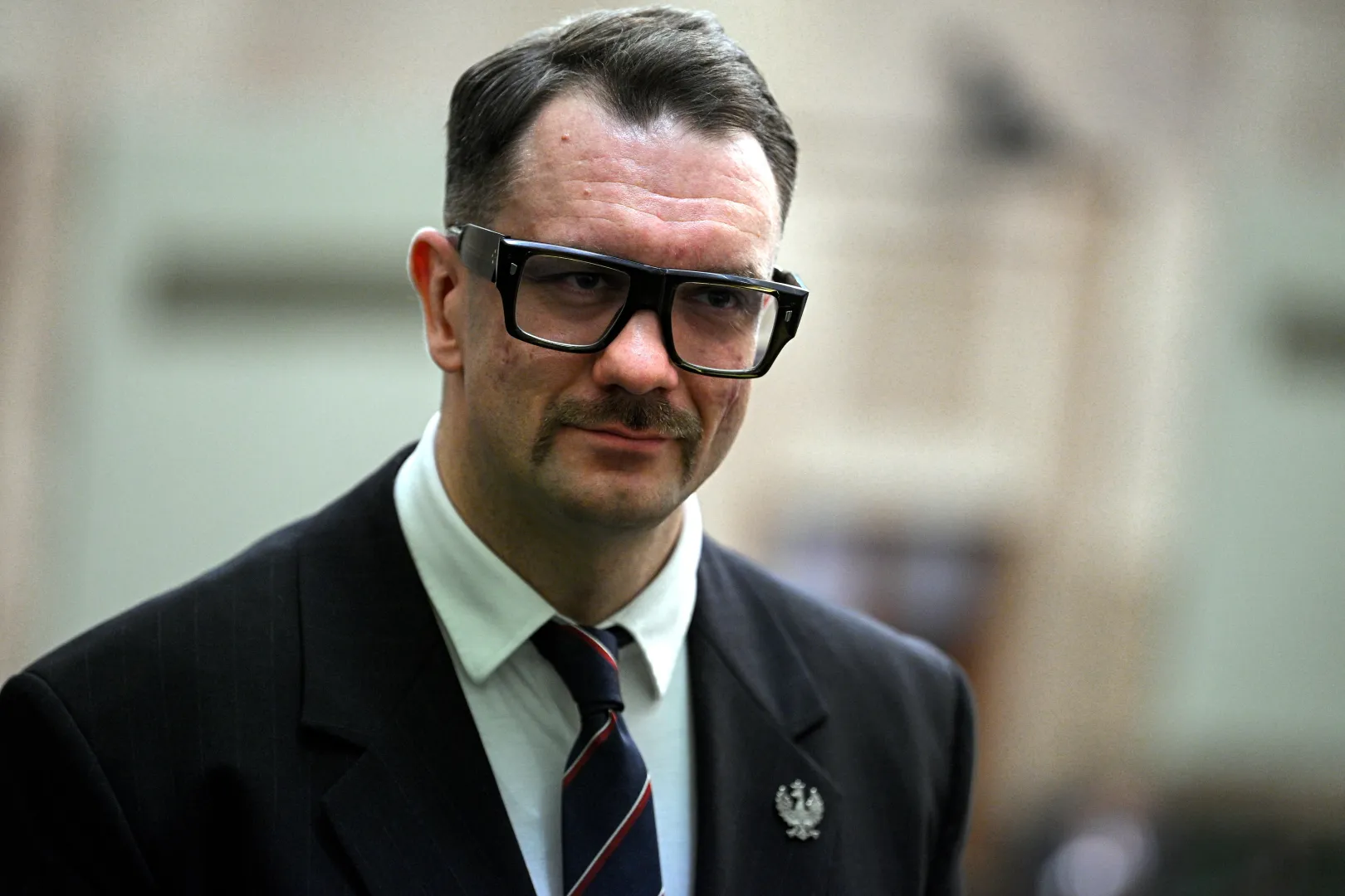 Łukasz Mejza. Fot. PAP/Marcin Obara
