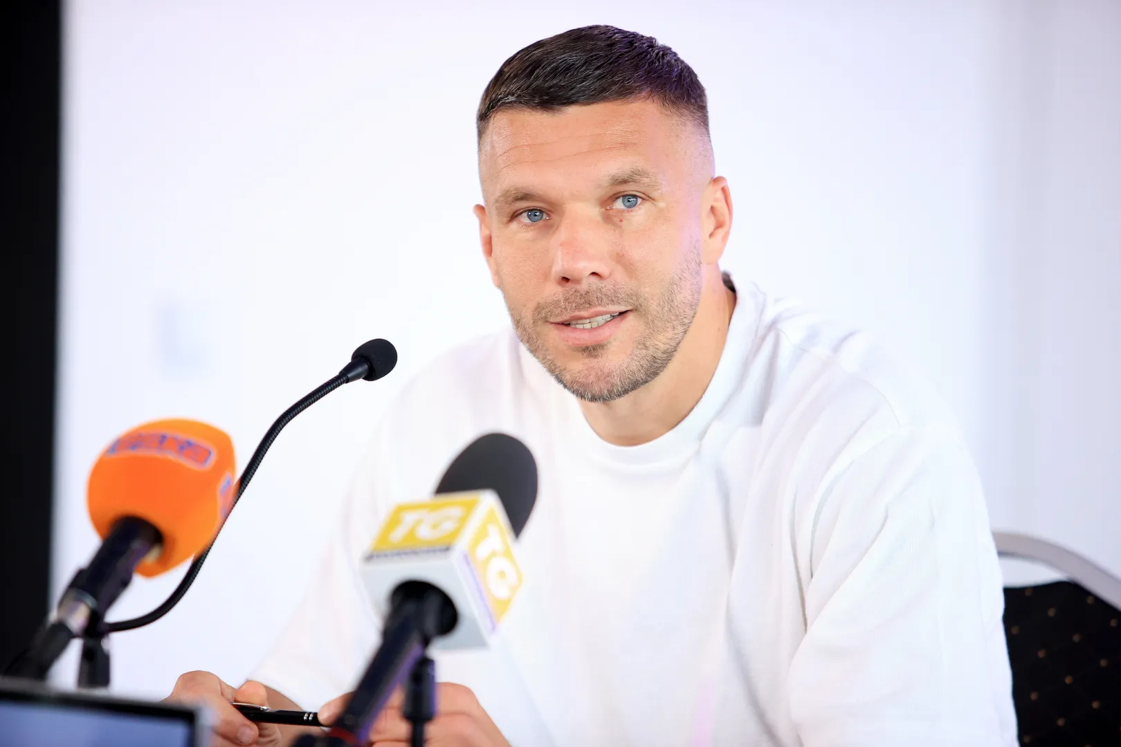 Lukas Podolski. Fot. PAP/Jarek Praszkiewicz