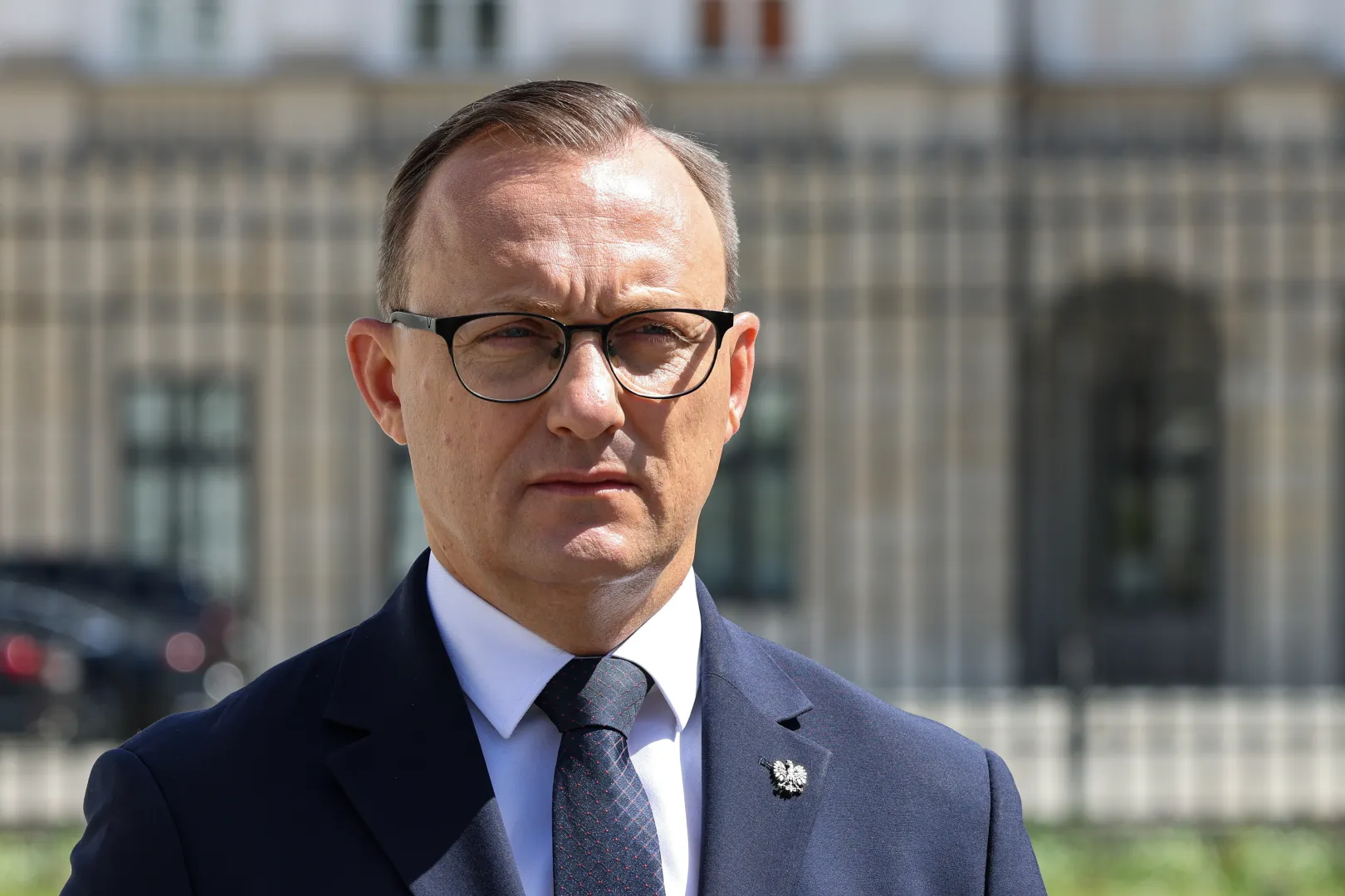 Пресс-секретарь президента Польши Рафал Лескевич. Fot. PAP/Albert Zawada