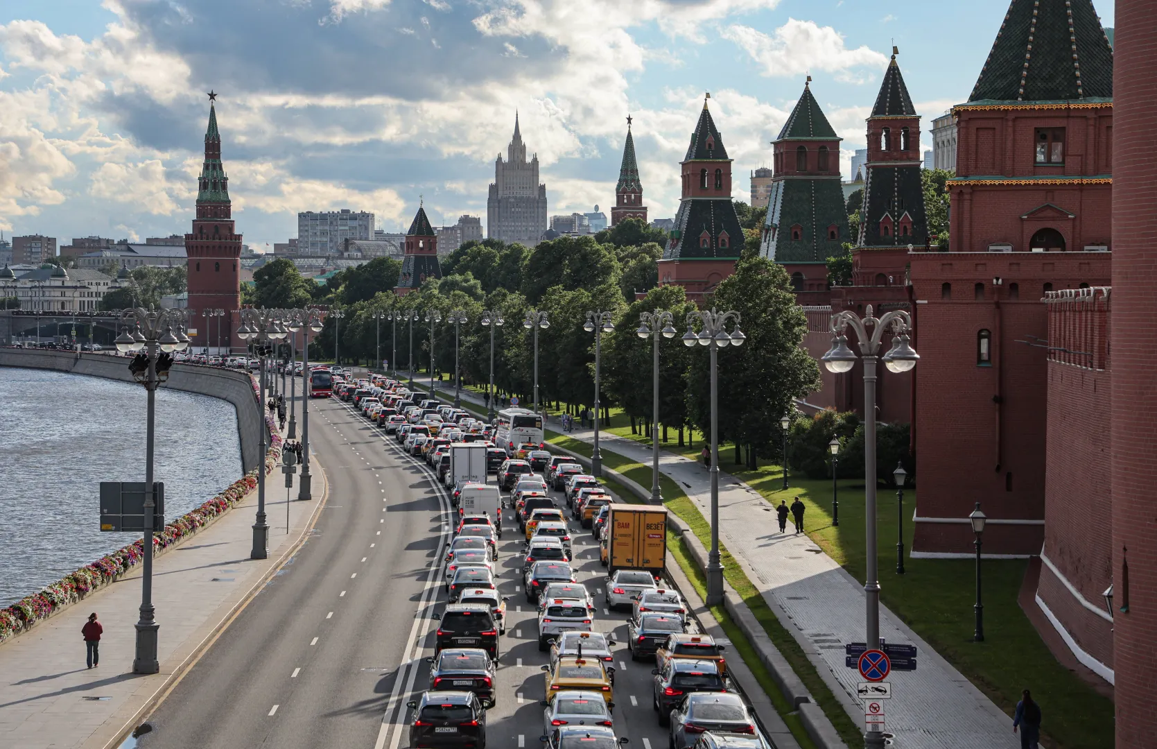 Москва. Кремль.Fot. PAP/EPA/SERGEI ILNITSKY (фотоиллюстрация)
