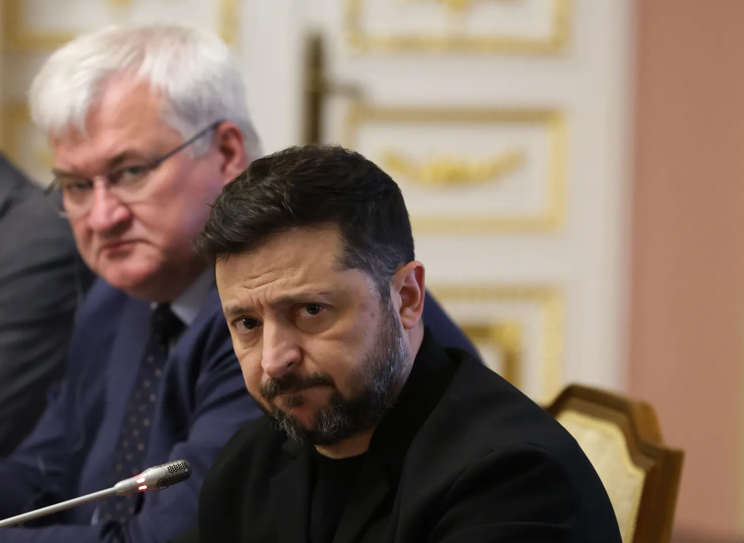 Prezydent Ukrainy Wołodymyr Zełenski. Fot. PAP/Victor Kovalchuk