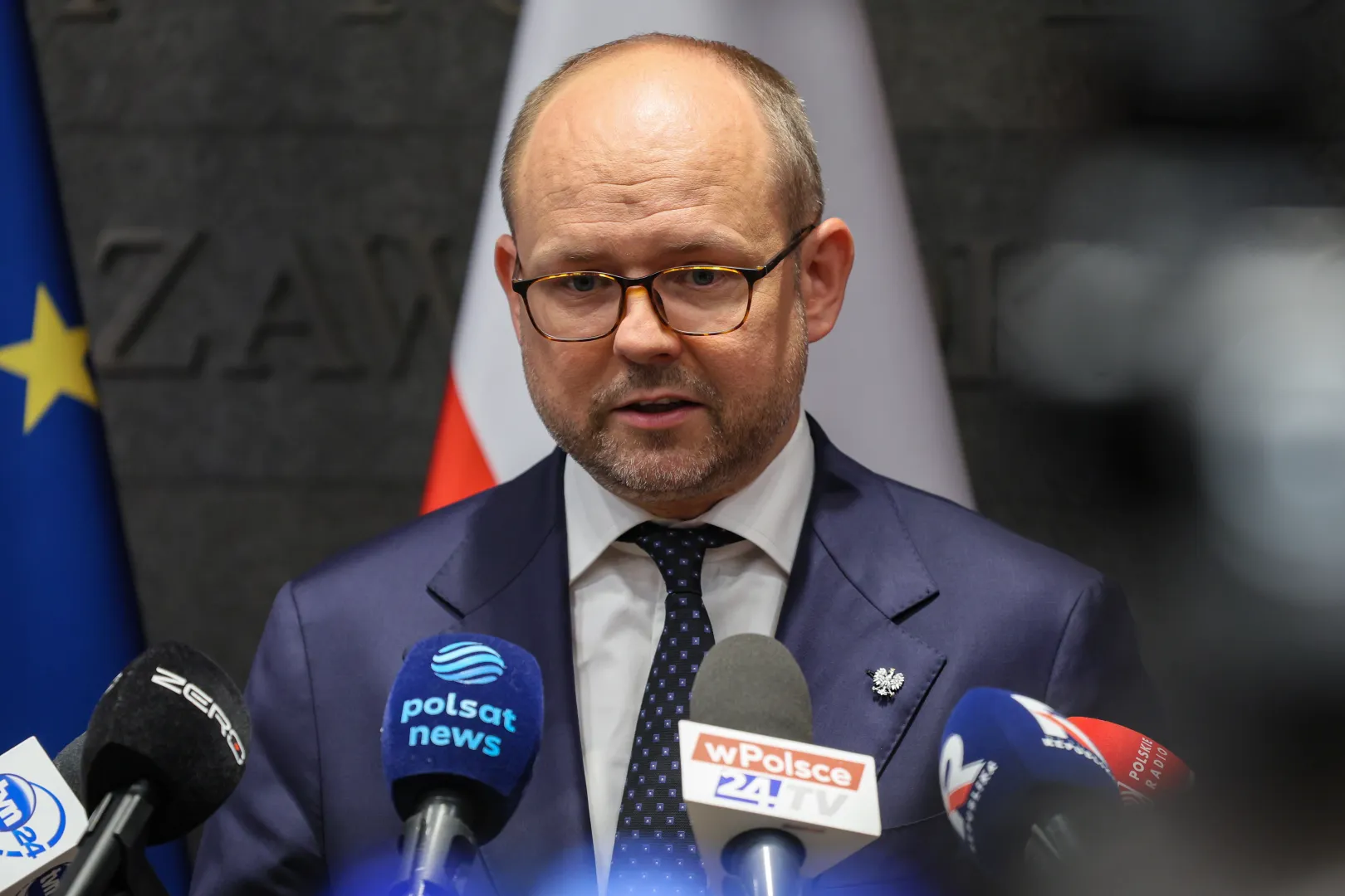 Szef Biura Polityki Międzynarodowej w KPRP Marcin Przydacz. Fot. PAP/Paweł Supernak
