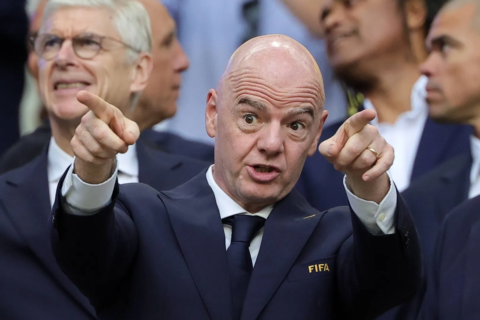 Prezydent FIFA Gianni Infantino. Fot. PAP/EPA/CRISTOBAL HERRERA-ULASHKEVICH