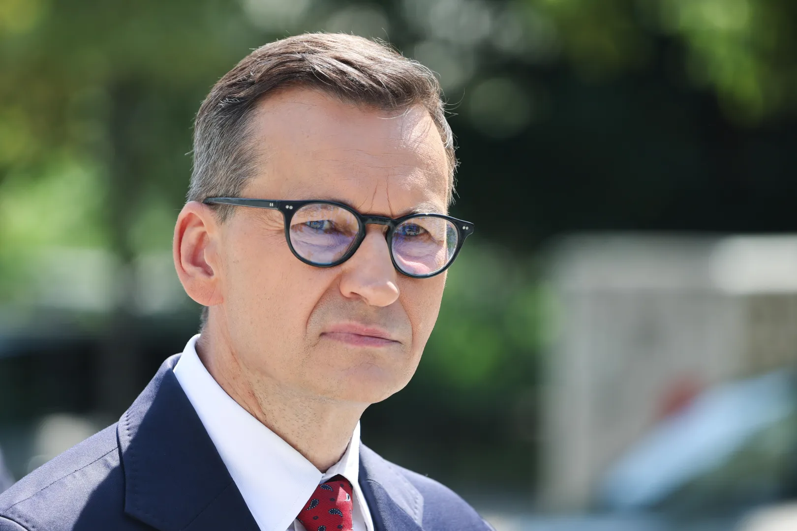 Były premier Mateusz Morawiecki. Fot. PAP/	Albert Zawada