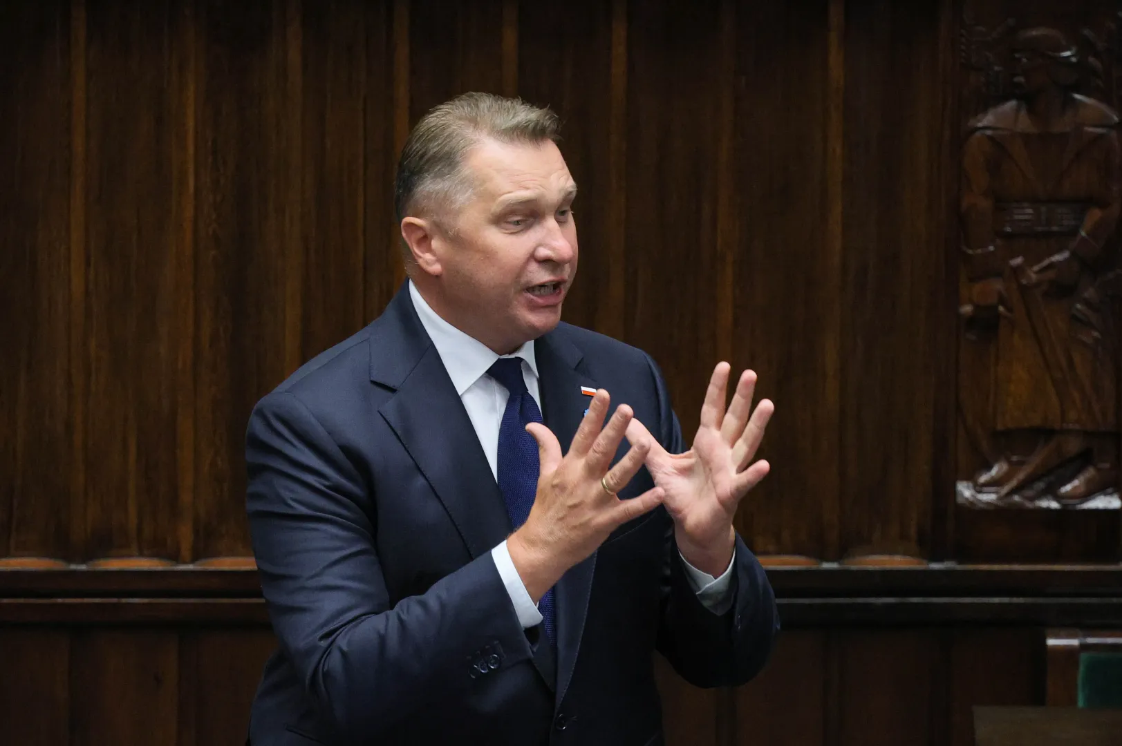 Пшемислав Чарнек. Fot. PAP/Paweł Supernak