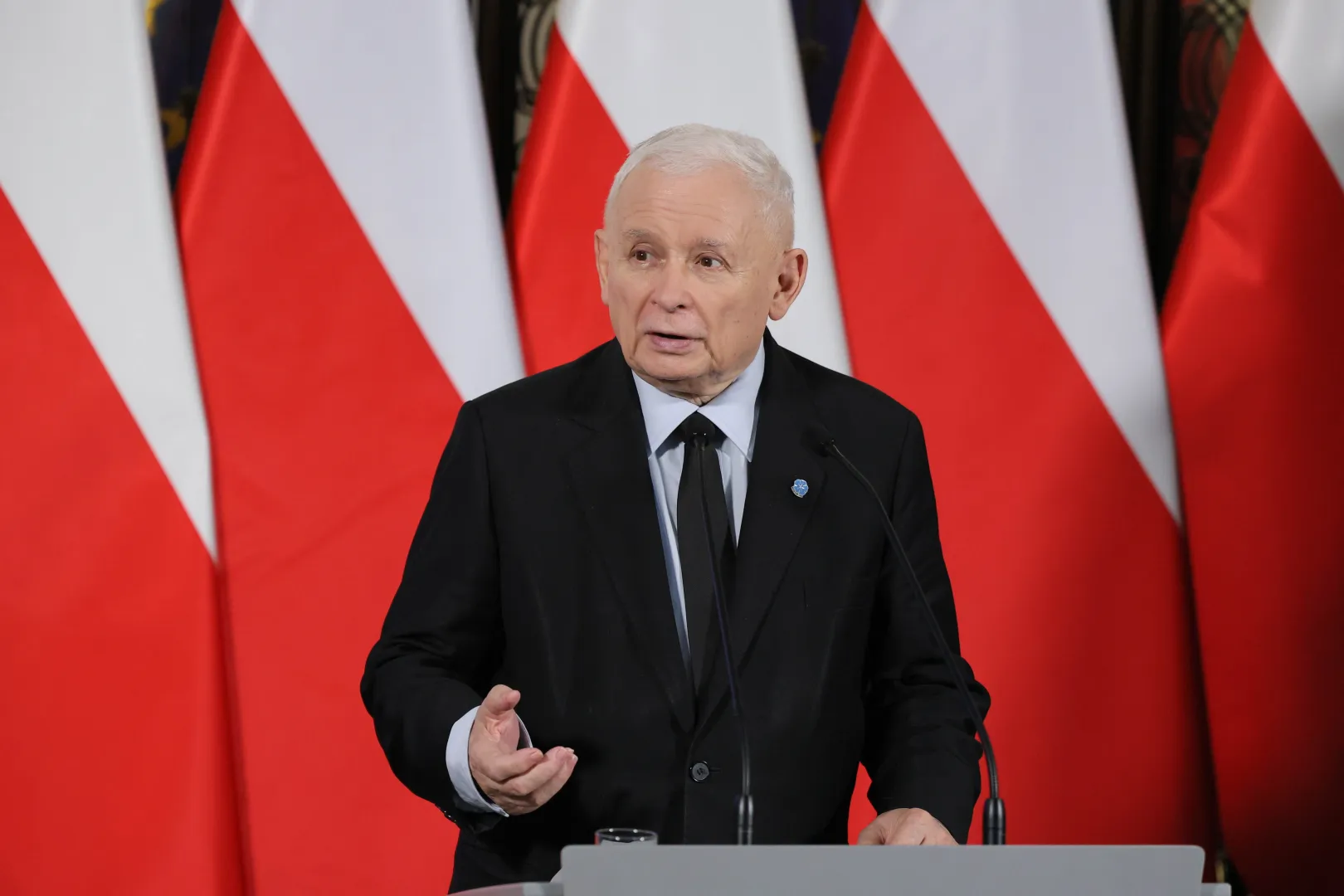 Prezes PiS Jarosław Kaczyński. Fot. PAP/	Paweł Supernak