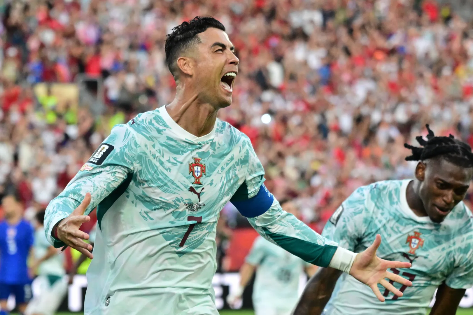 Christiano Ronaldo. Fot. PAP/ EPA/EDUARDO LIMA