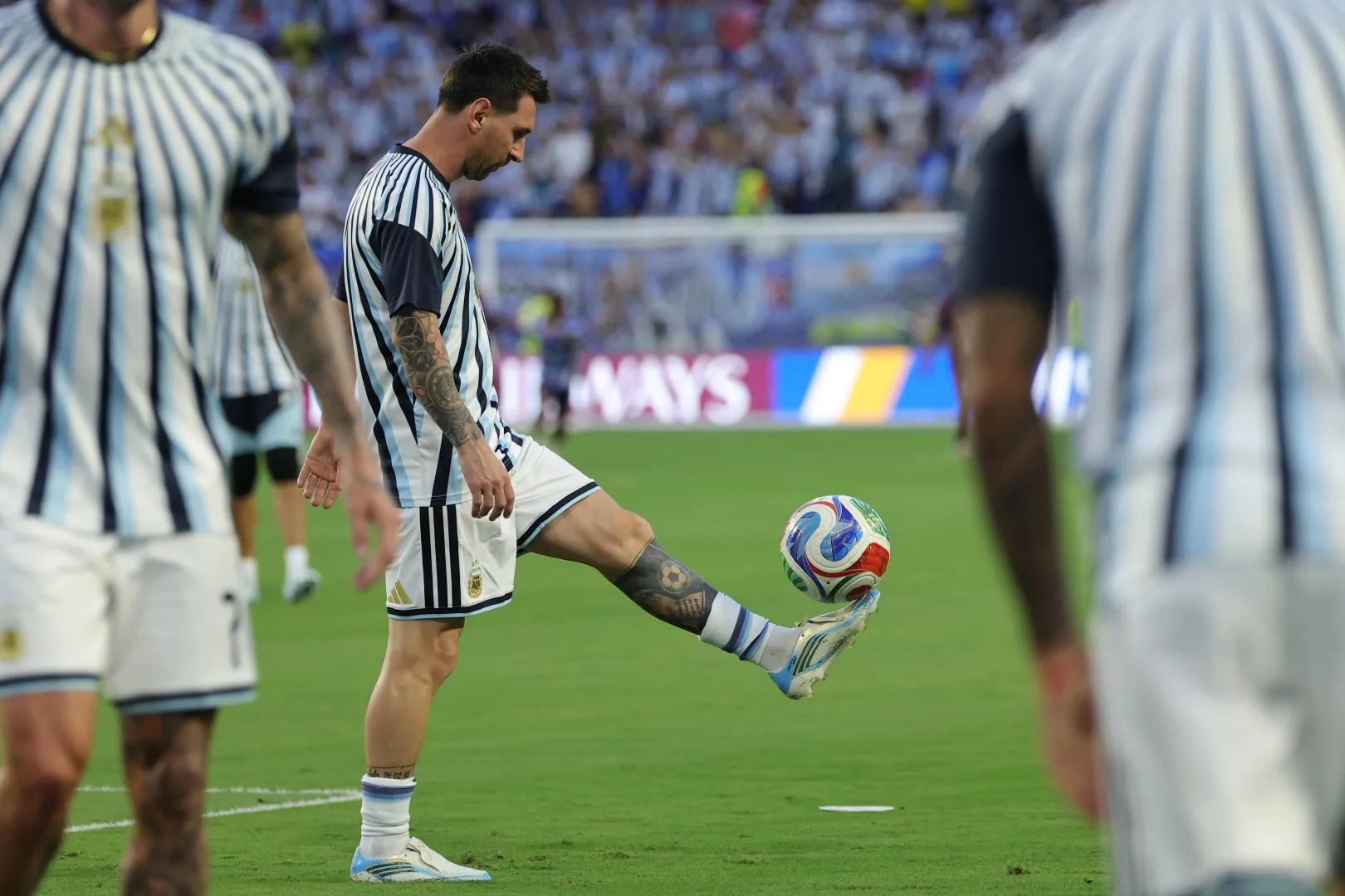 Lionel Messi. Fot. PAP/EPA/CRISTOBAL HERRERA-ULASHKEVICH 