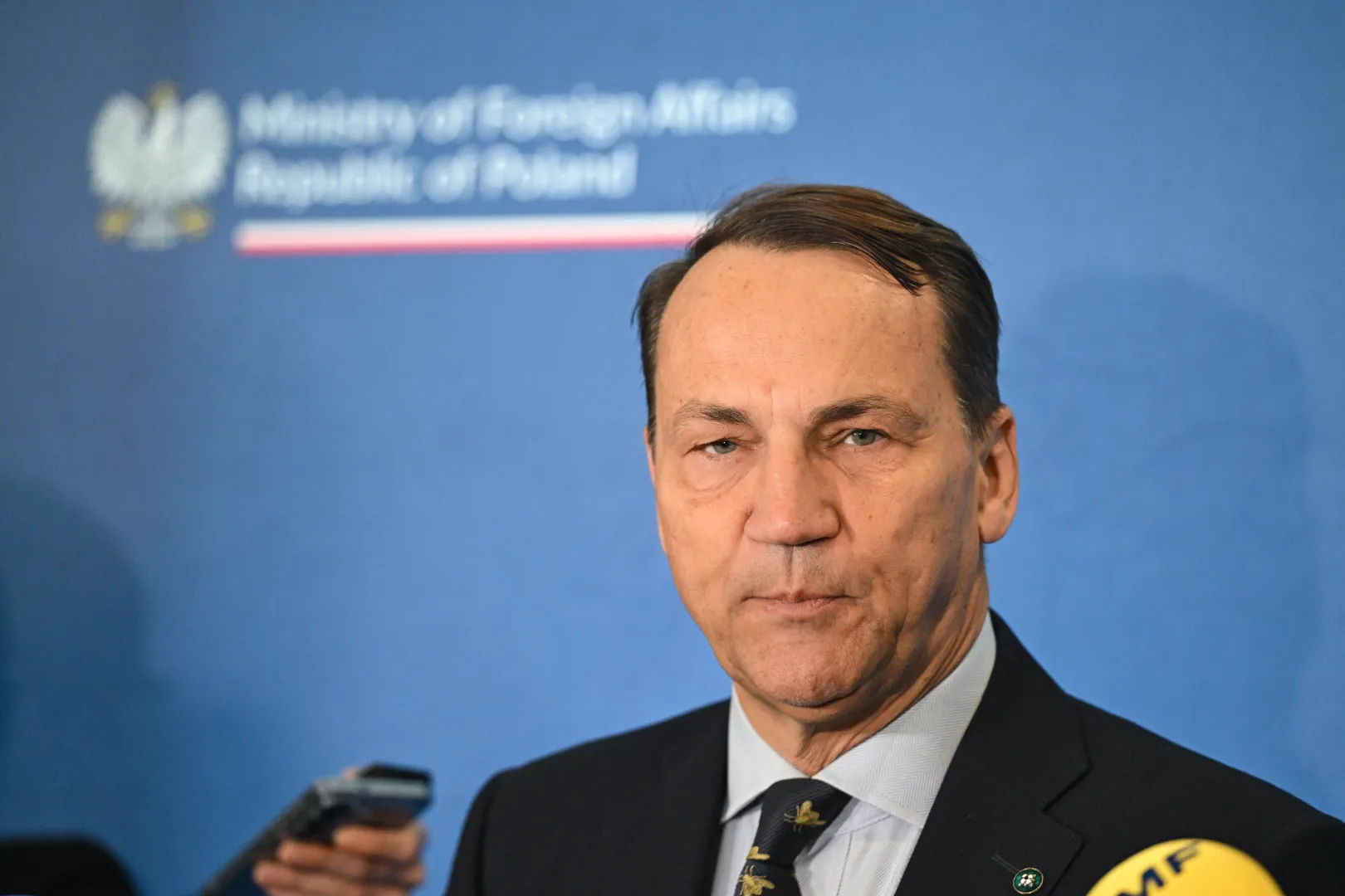 Заместитель премьер-министра Польши Радослав Сикорский.	Fot. PAP/Radek Pietruszka
