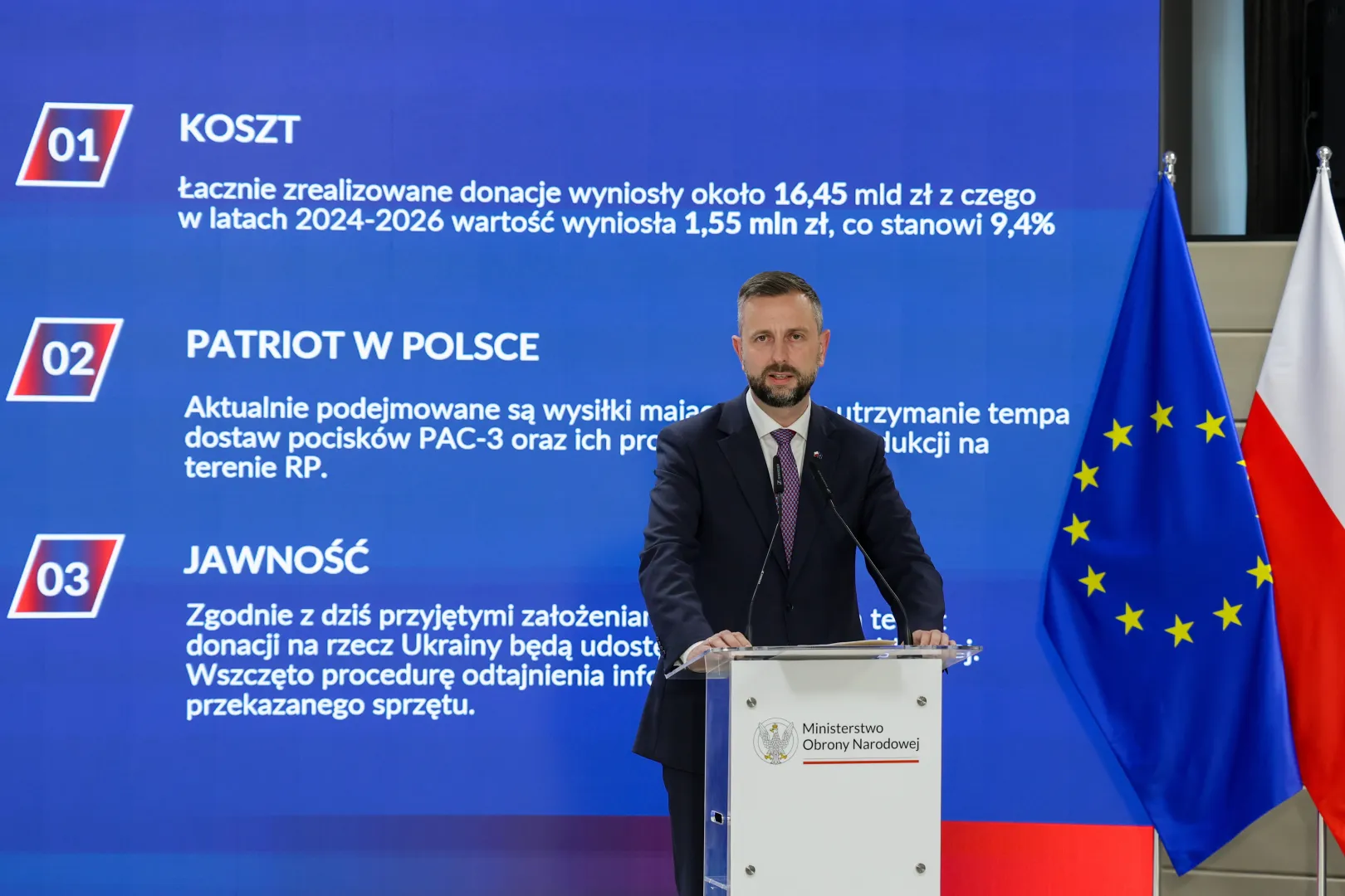 Wicepremier, minister obrony narodowej Władysław Kosiniak-Kamysz. Fot. PAP/Paweł Supernak