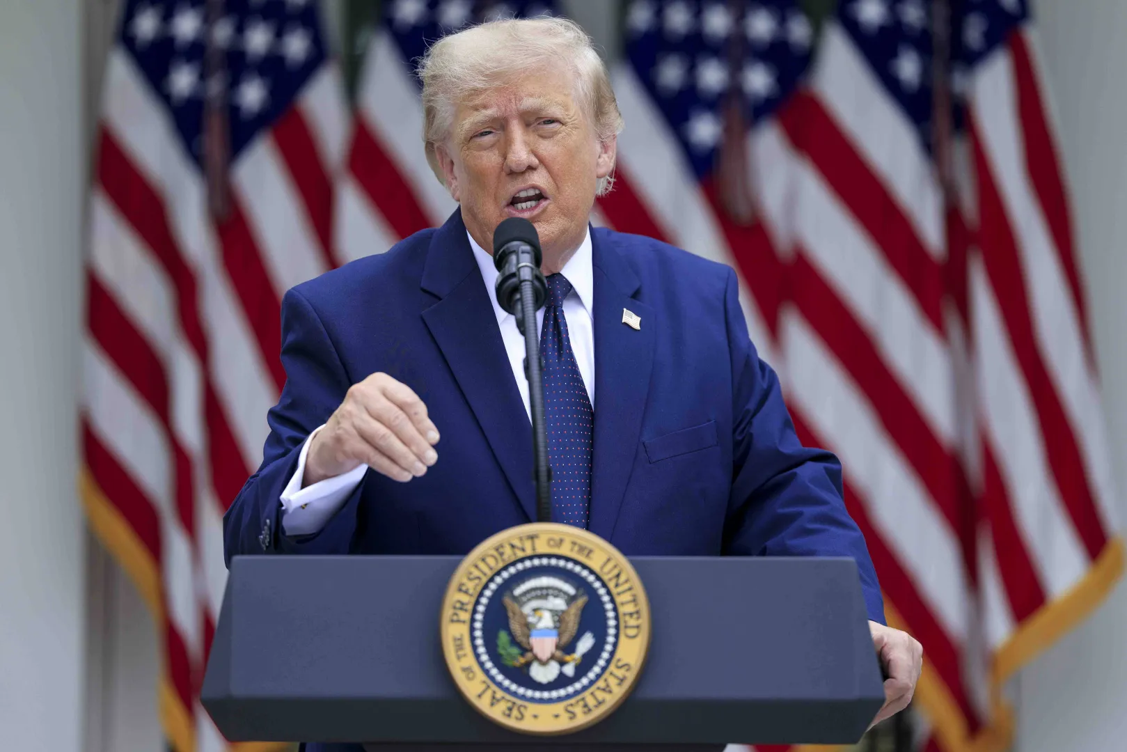 Donald Trump. Fot. PAP/ EPA/SHAWN THEW